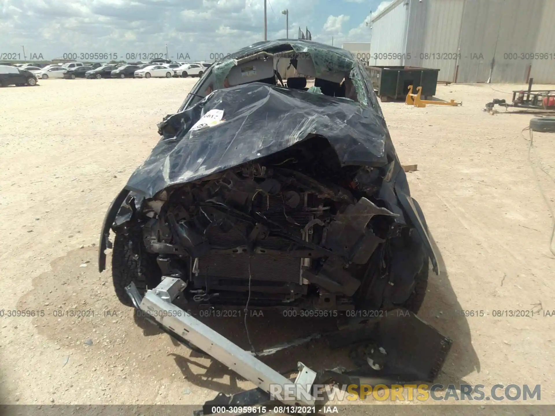 6 Photograph of a damaged car 5TFAZ5CN7KX082267 TOYOTA TACOMA 2WD 2019