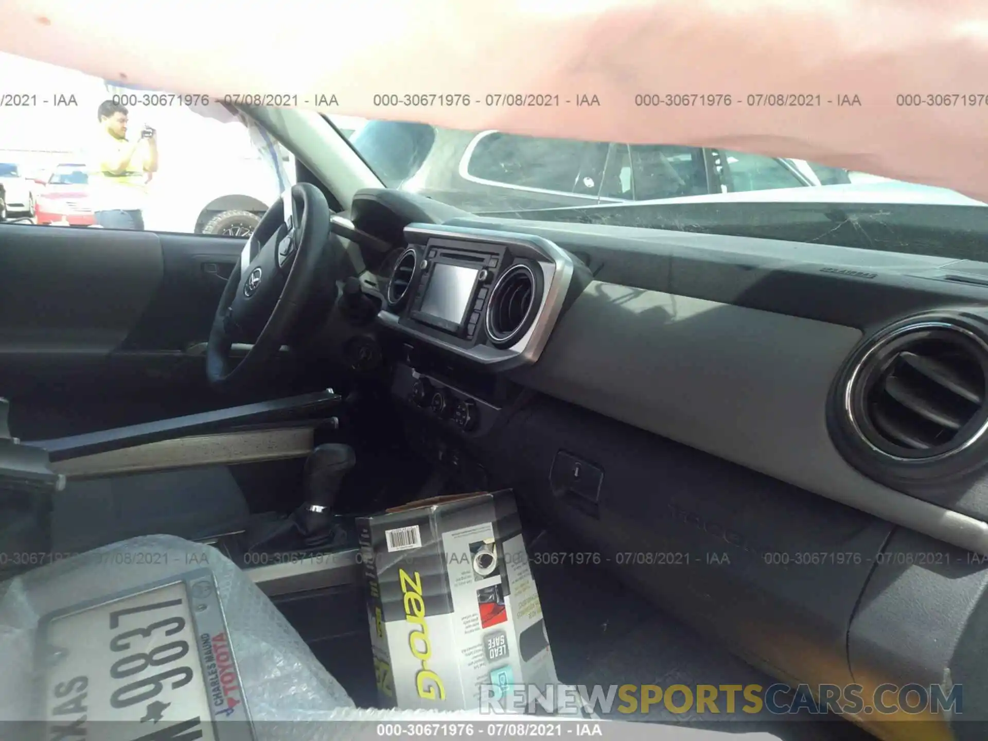 5 Photograph of a damaged car 5TFAZ5CN7KX086741 TOYOTA TACOMA 2WD 2019