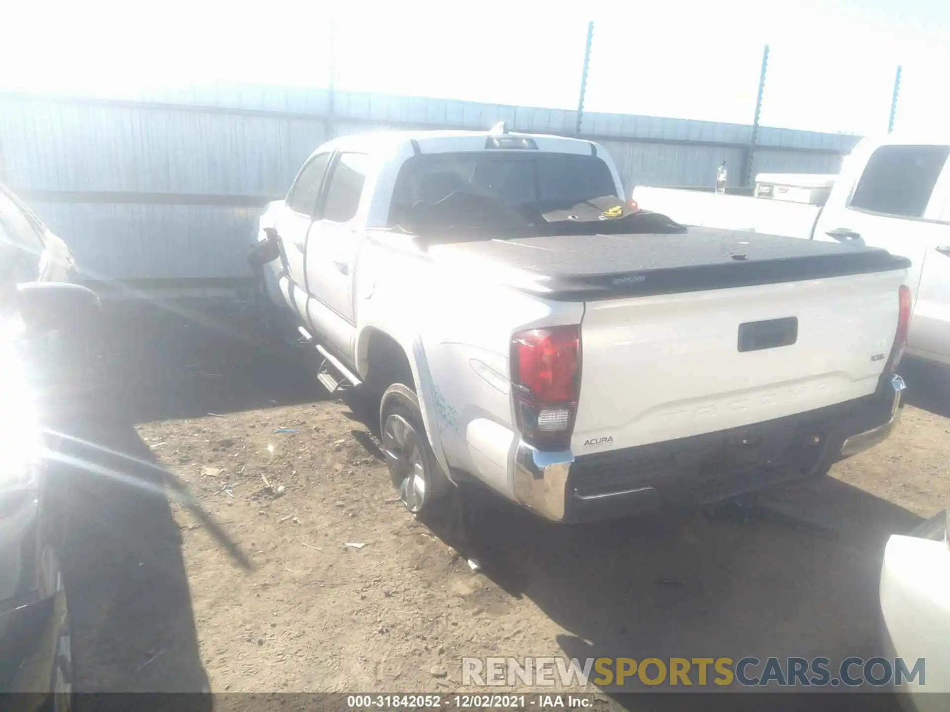 3 Photograph of a damaged car 5TFAZ5CN9KX072002 TOYOTA TACOMA 2WD 2019