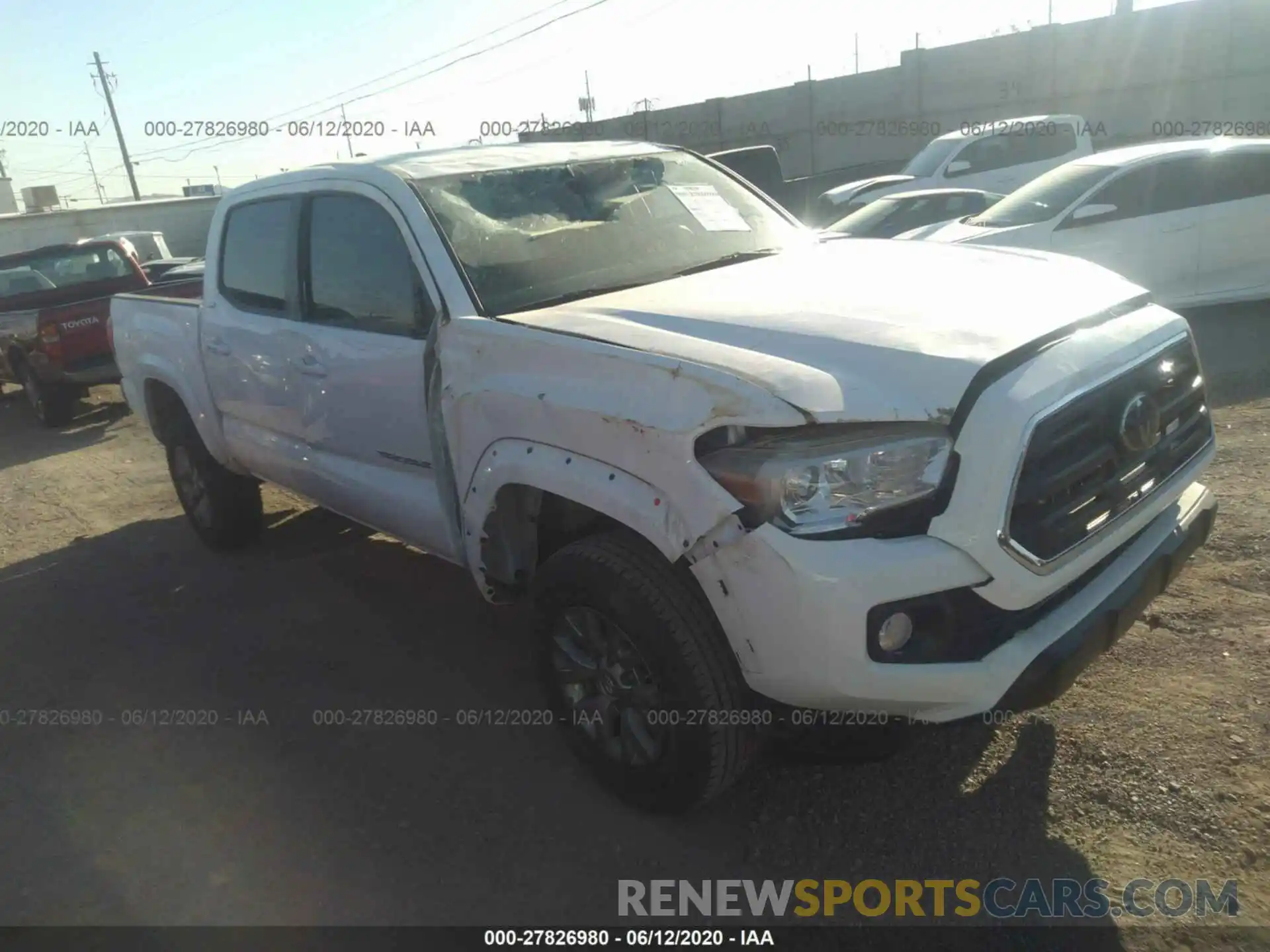 1 Фотография поврежденного автомобиля 5TFAZ5CN9KX074316 TOYOTA TACOMA 2WD 2019