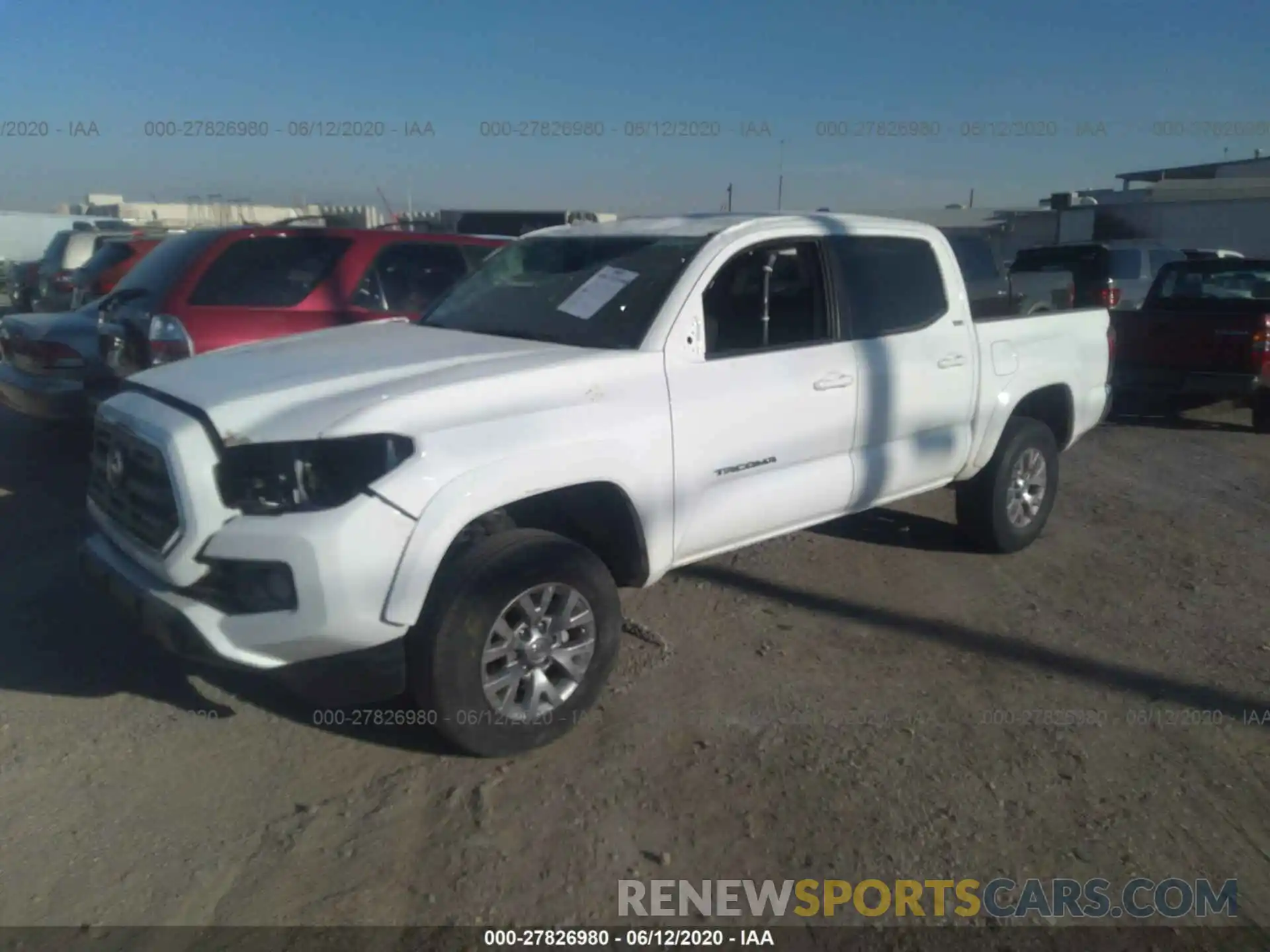 2 Фотография поврежденного автомобиля 5TFAZ5CN9KX074316 TOYOTA TACOMA 2WD 2019