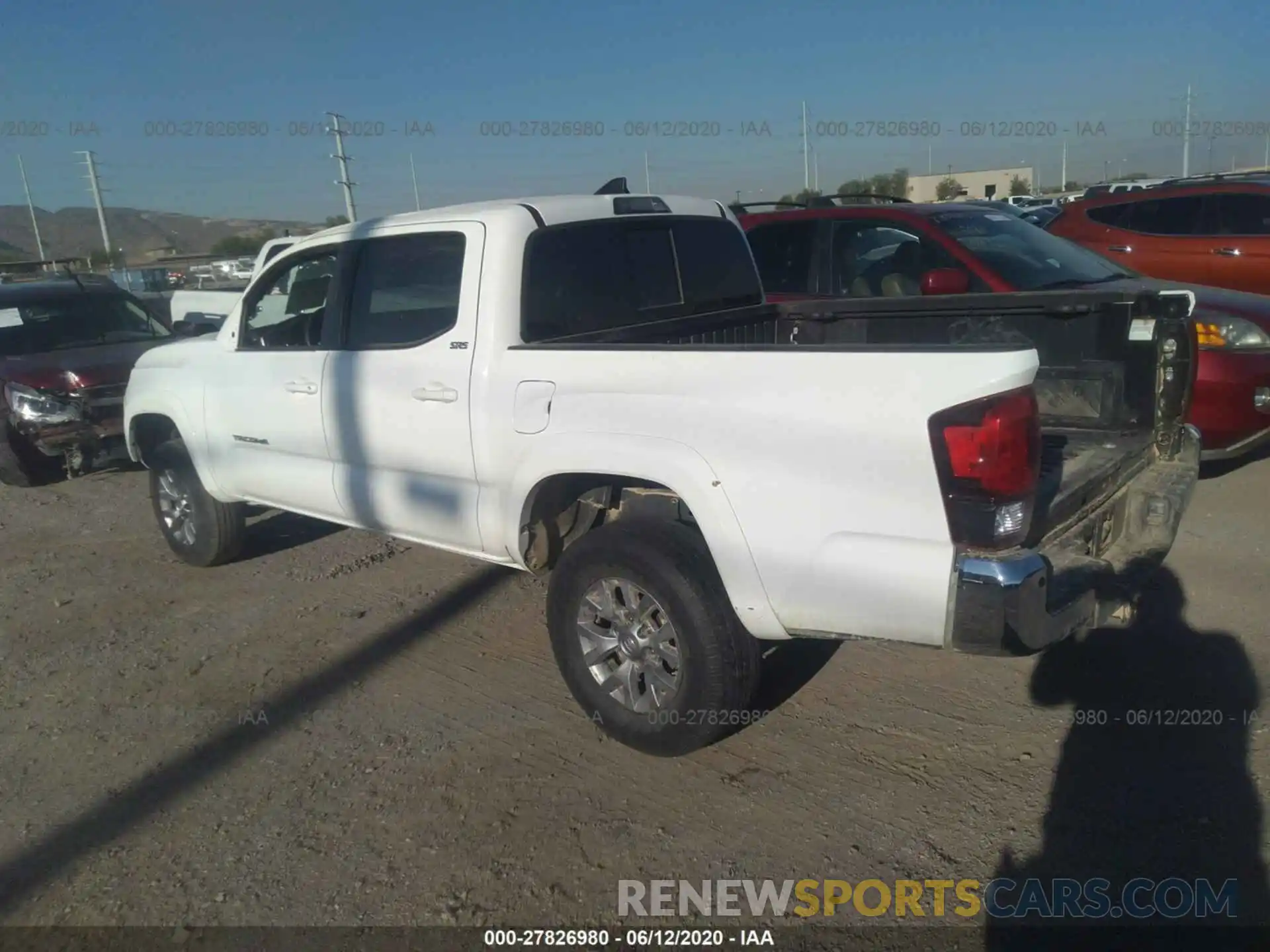 3 Photograph of a damaged car 5TFAZ5CN9KX074316 TOYOTA TACOMA 2WD 2019