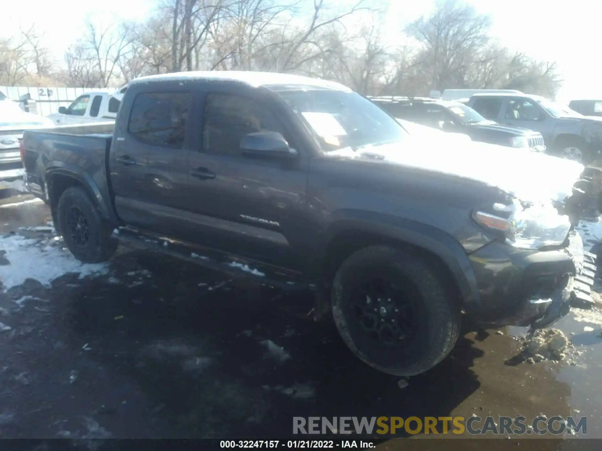 1 Photograph of a damaged car 5TFAZ5CN9KX078205 TOYOTA TACOMA 2WD 2019