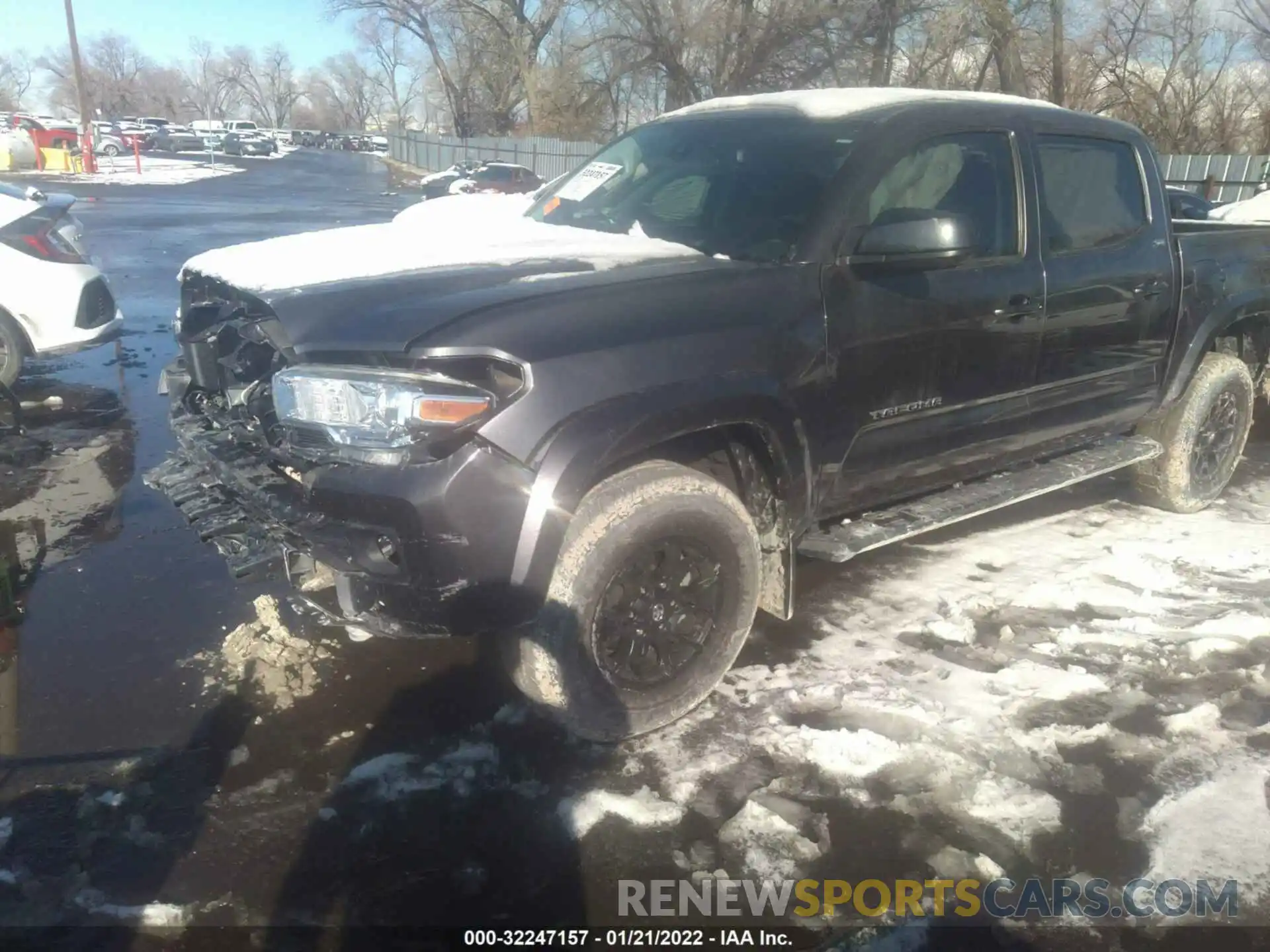 2 Photograph of a damaged car 5TFAZ5CN9KX078205 TOYOTA TACOMA 2WD 2019