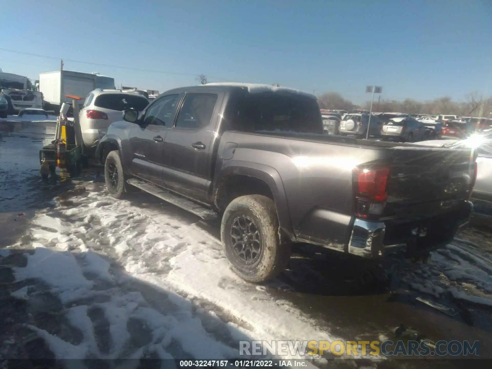 3 Photograph of a damaged car 5TFAZ5CN9KX078205 TOYOTA TACOMA 2WD 2019