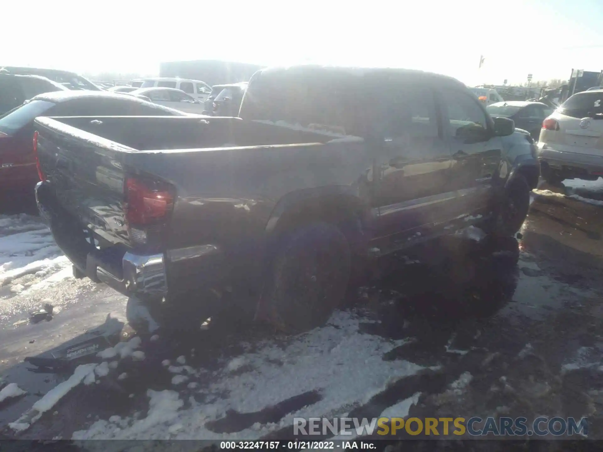 4 Photograph of a damaged car 5TFAZ5CN9KX078205 TOYOTA TACOMA 2WD 2019