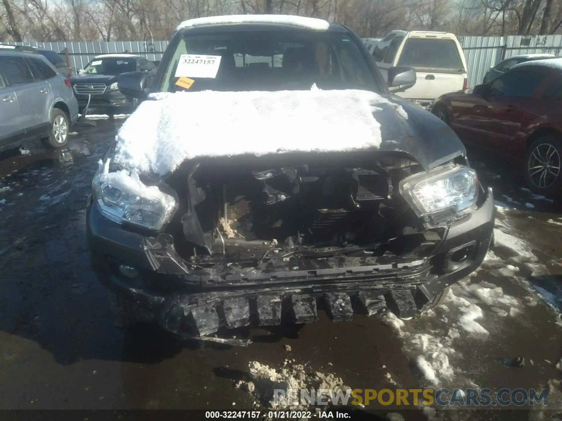 6 Photograph of a damaged car 5TFAZ5CN9KX078205 TOYOTA TACOMA 2WD 2019