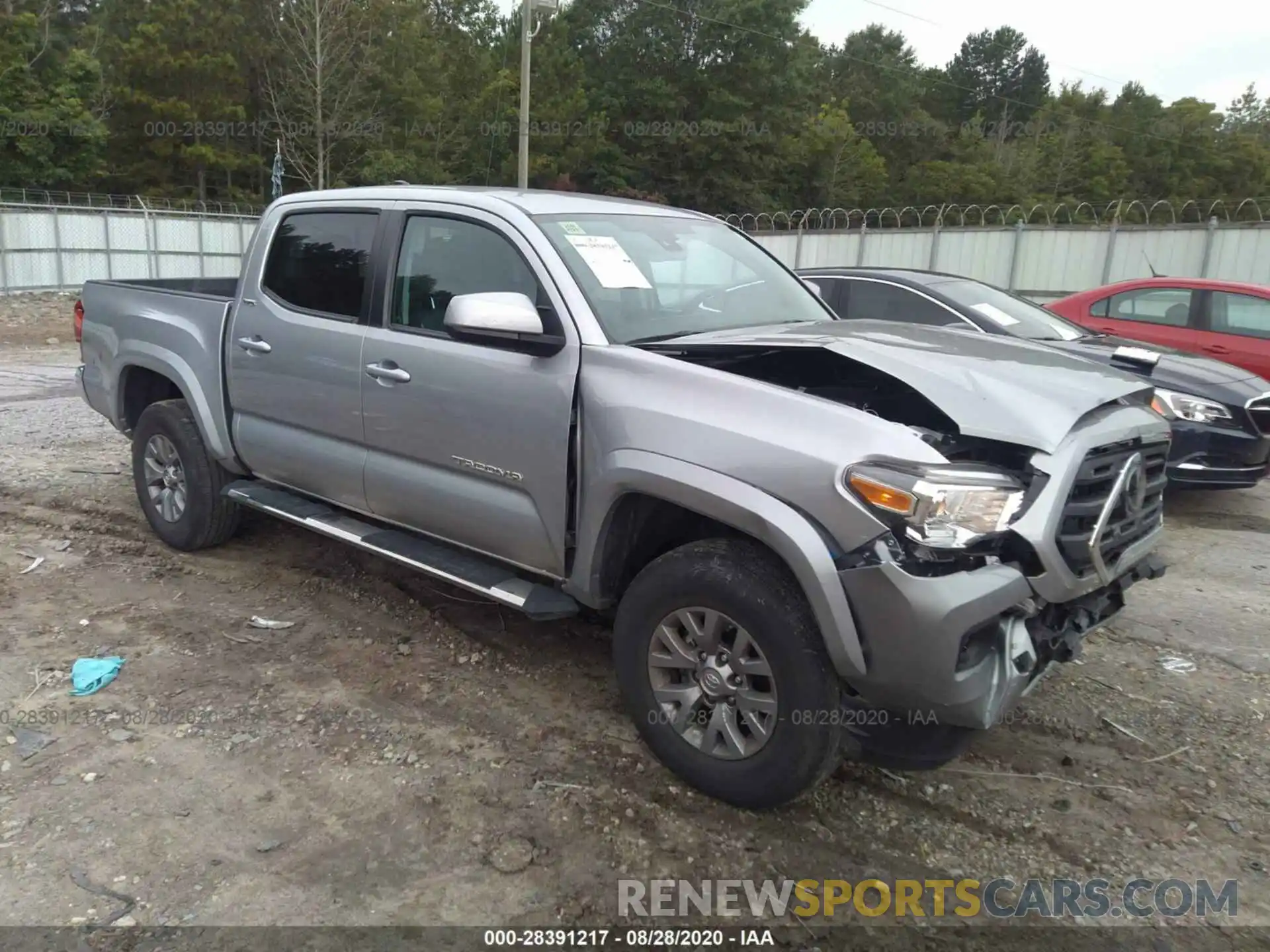 1 Photograph of a damaged car 5TFAZ5CN9KX078611 TOYOTA TACOMA 2WD 2019