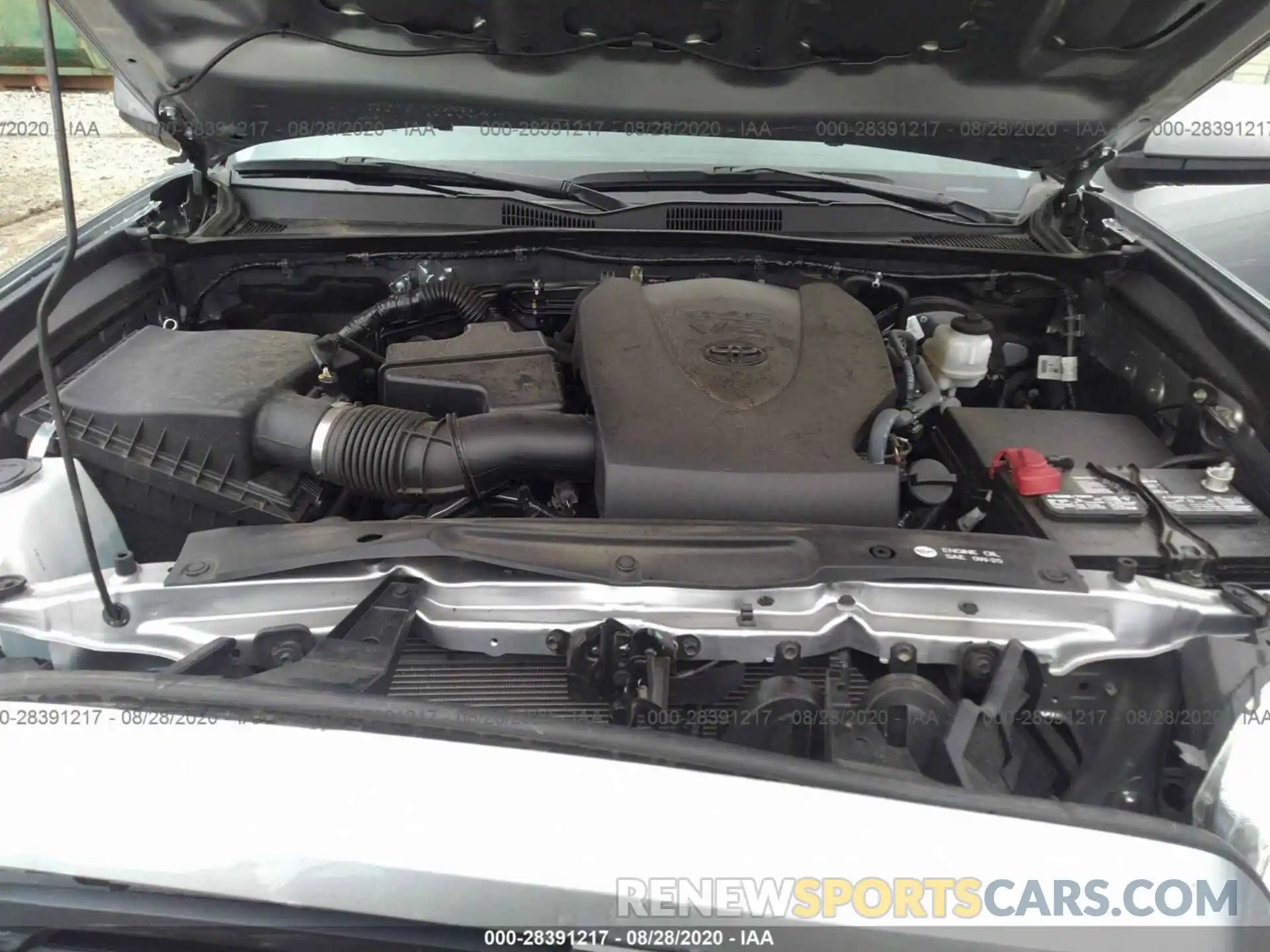 10 Photograph of a damaged car 5TFAZ5CN9KX078611 TOYOTA TACOMA 2WD 2019