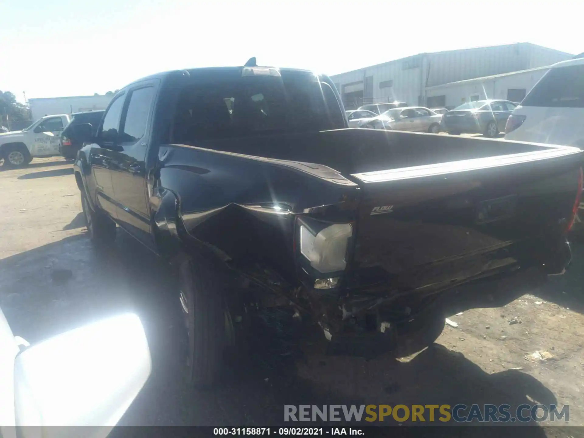 3 Photograph of a damaged car 5TFAZ5CNXKX075085 TOYOTA TACOMA 2WD 2019