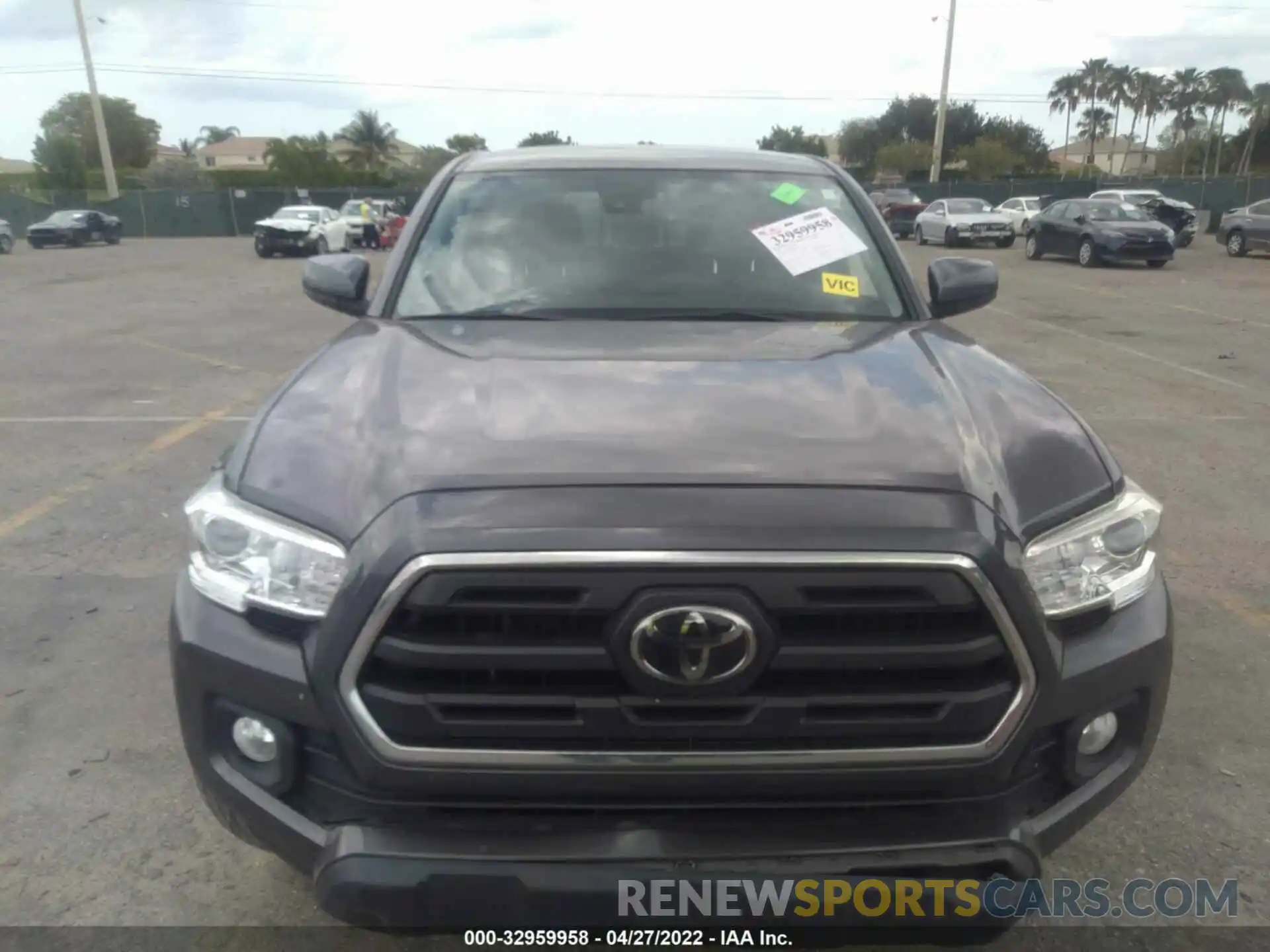 6 Photograph of a damaged car 5TFAZ5CNXKX076379 TOYOTA TACOMA 2WD 2019