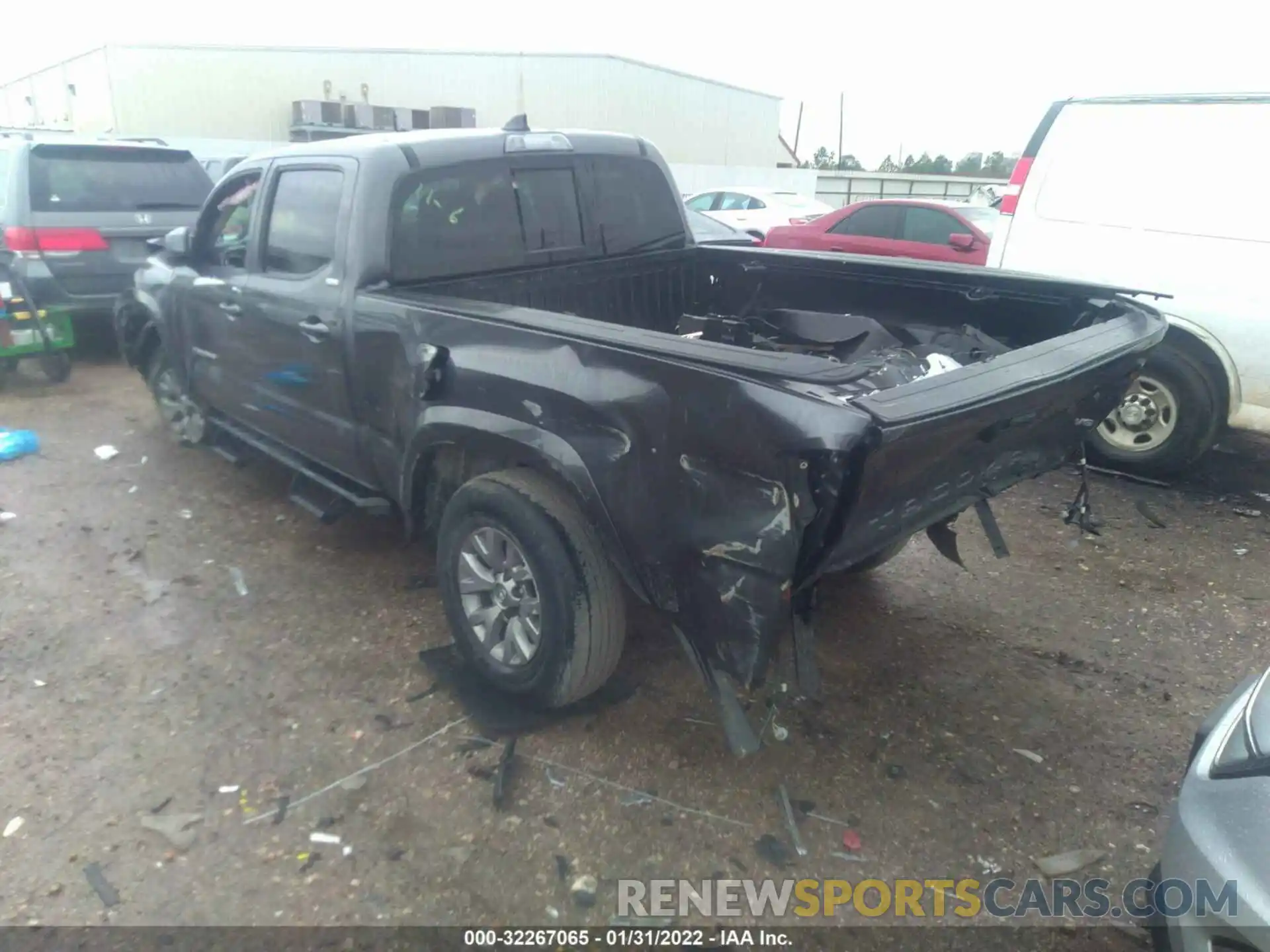 3 Photograph of a damaged car 5TFBZ5DN6KX004565 TOYOTA TACOMA 2WD 2019