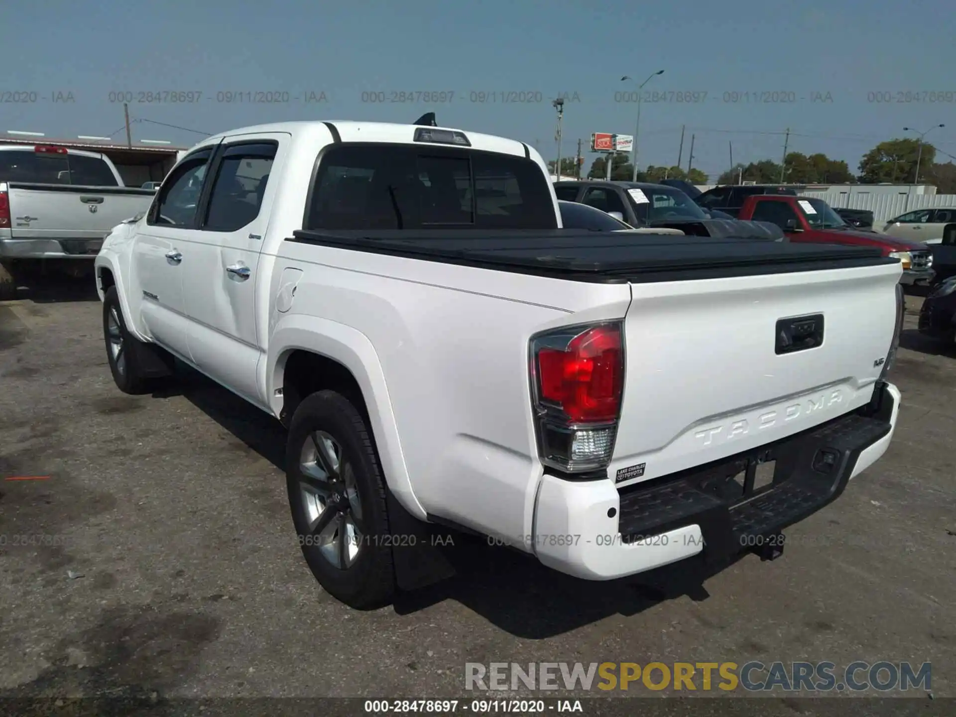 3 Photograph of a damaged car 5TFEZ5CN6KX084738 TOYOTA TACOMA 2WD 2019