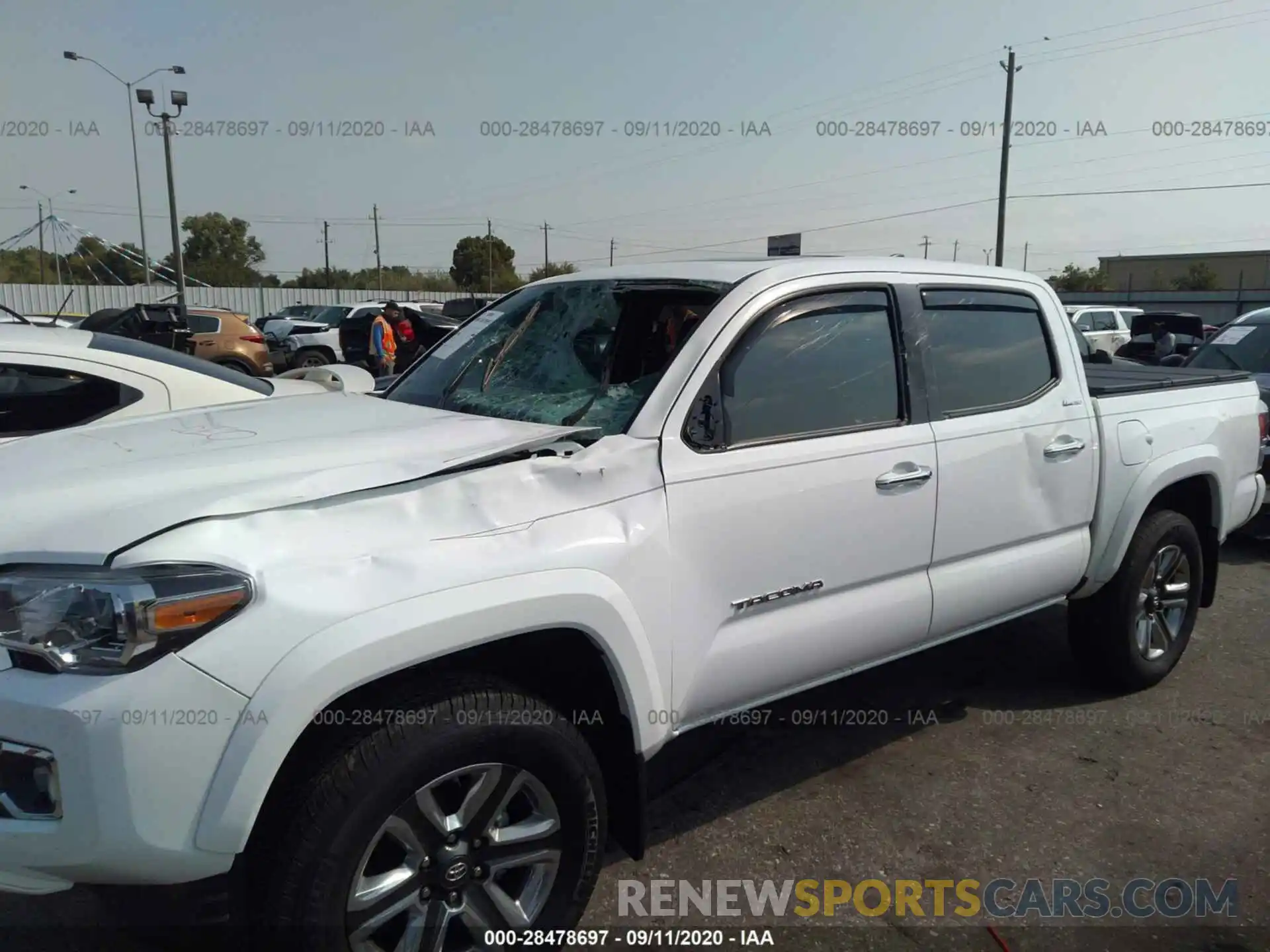 6 Photograph of a damaged car 5TFEZ5CN6KX084738 TOYOTA TACOMA 2WD 2019