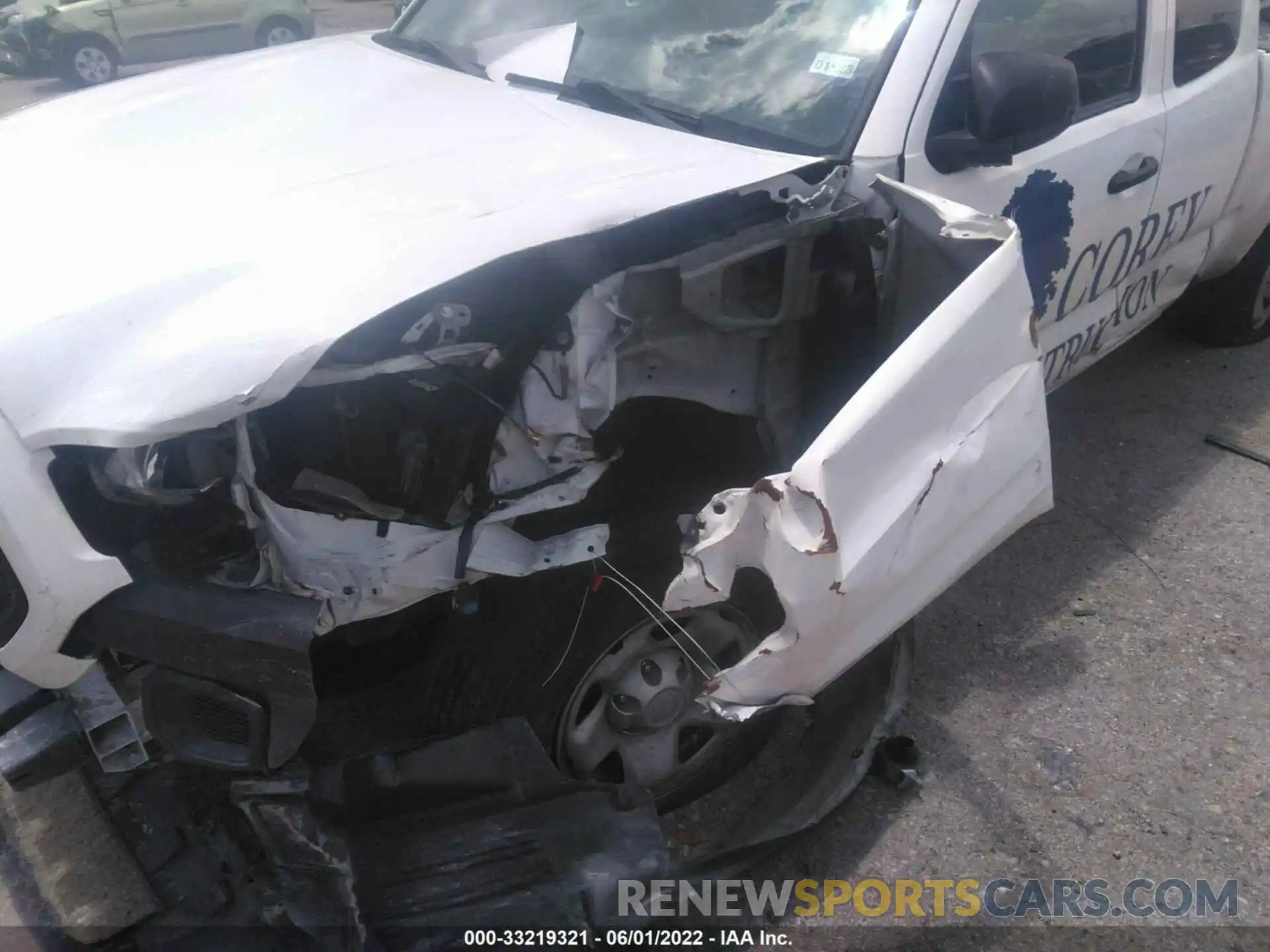 6 Photograph of a damaged car 5TFRX5GN0KX143641 TOYOTA TACOMA 2WD 2019