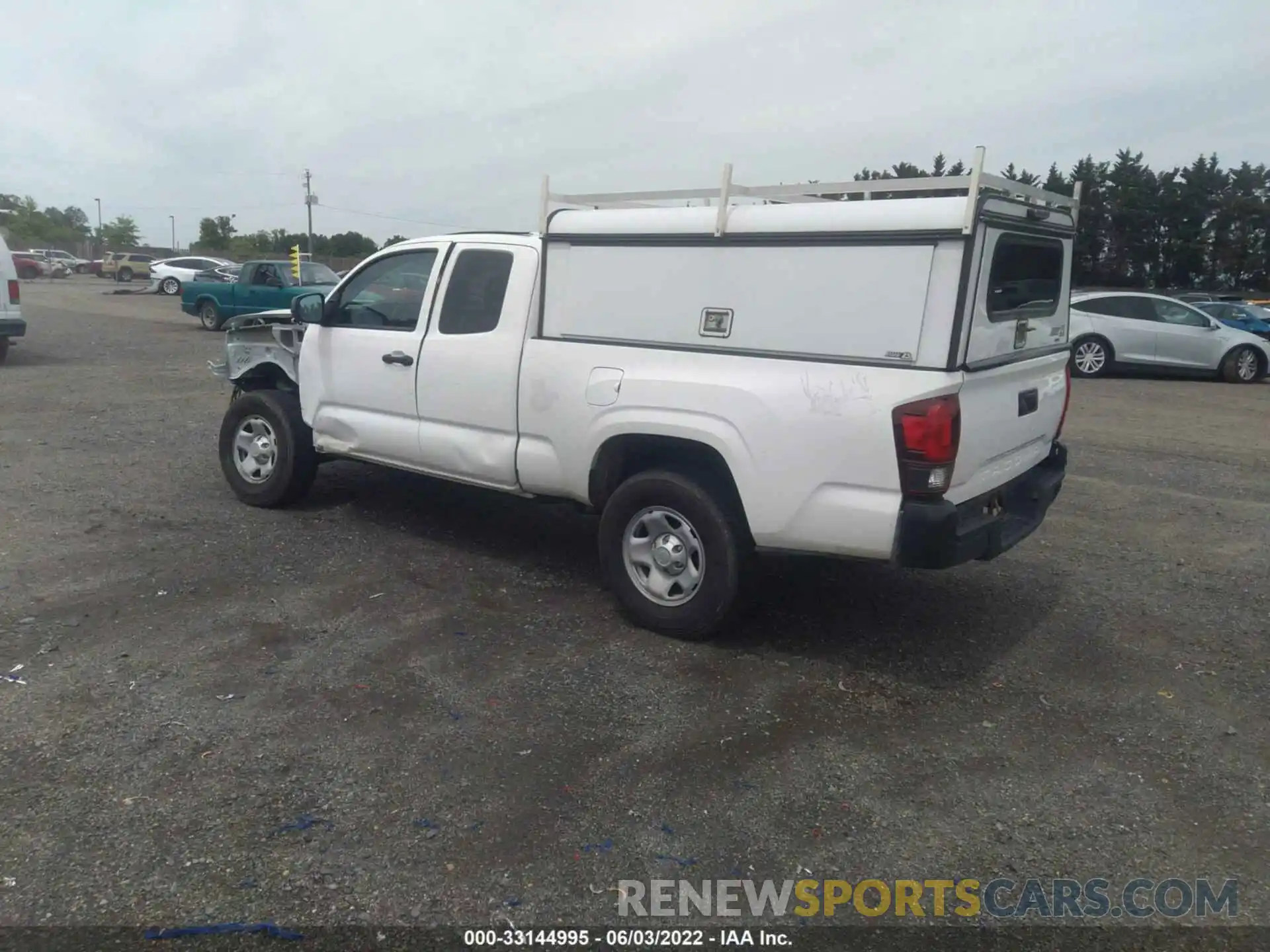 3 Photograph of a damaged car 5TFRX5GN0KX145728 TOYOTA TACOMA 2WD 2019