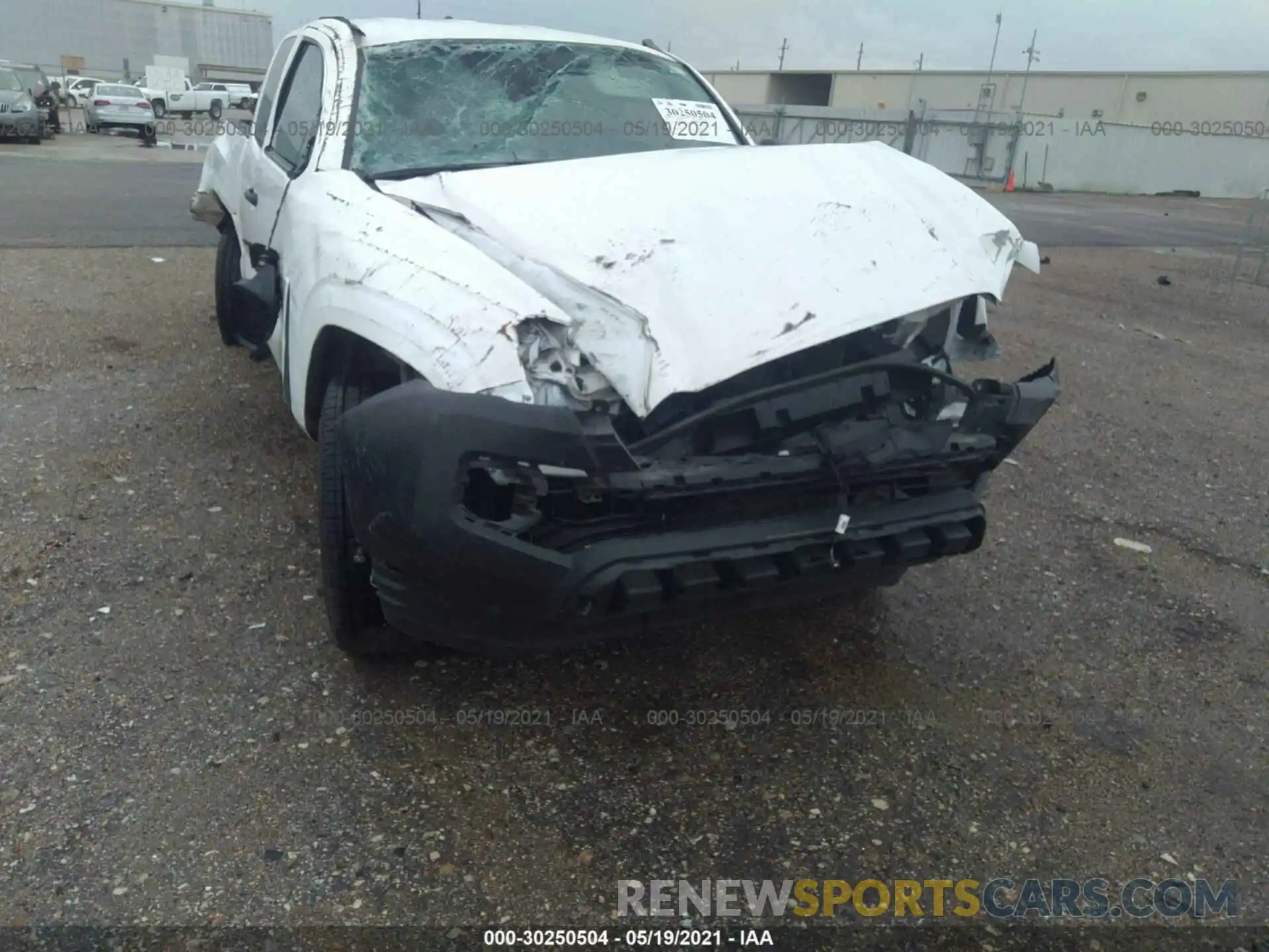 6 Photograph of a damaged car 5TFRX5GN0KX151707 TOYOTA TACOMA 2WD 2019