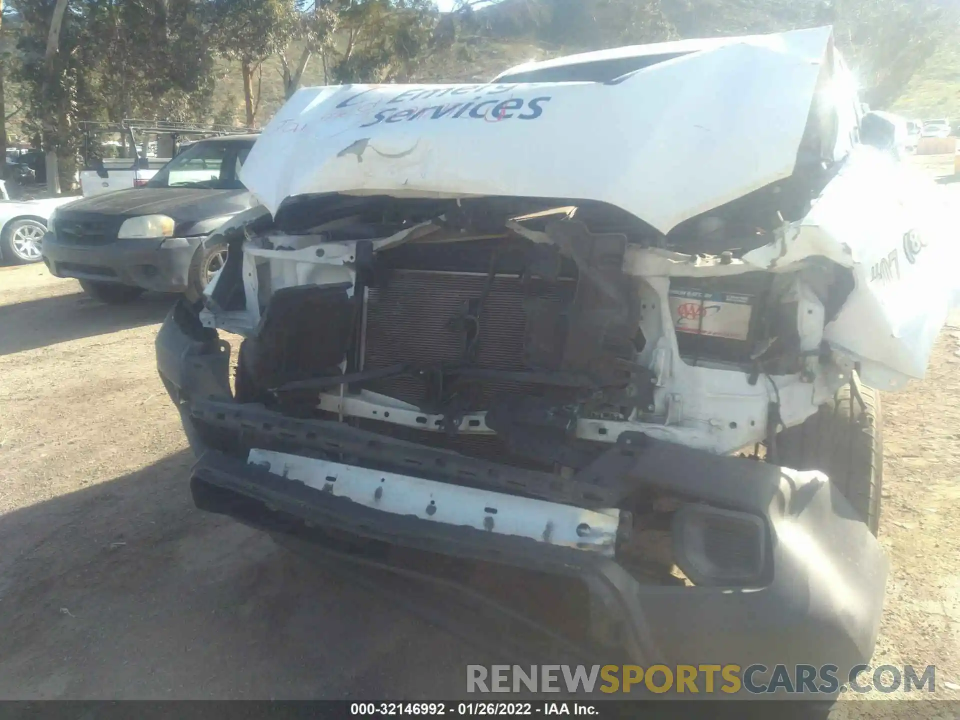 6 Photograph of a damaged car 5TFRX5GN1KX136083 TOYOTA TACOMA 2WD 2019