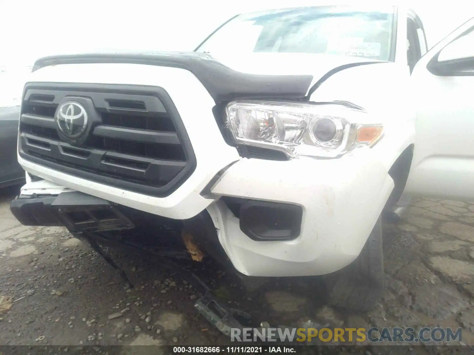 6 Photograph of a damaged car 5TFRX5GN1KX143647 TOYOTA TACOMA 2WD 2019