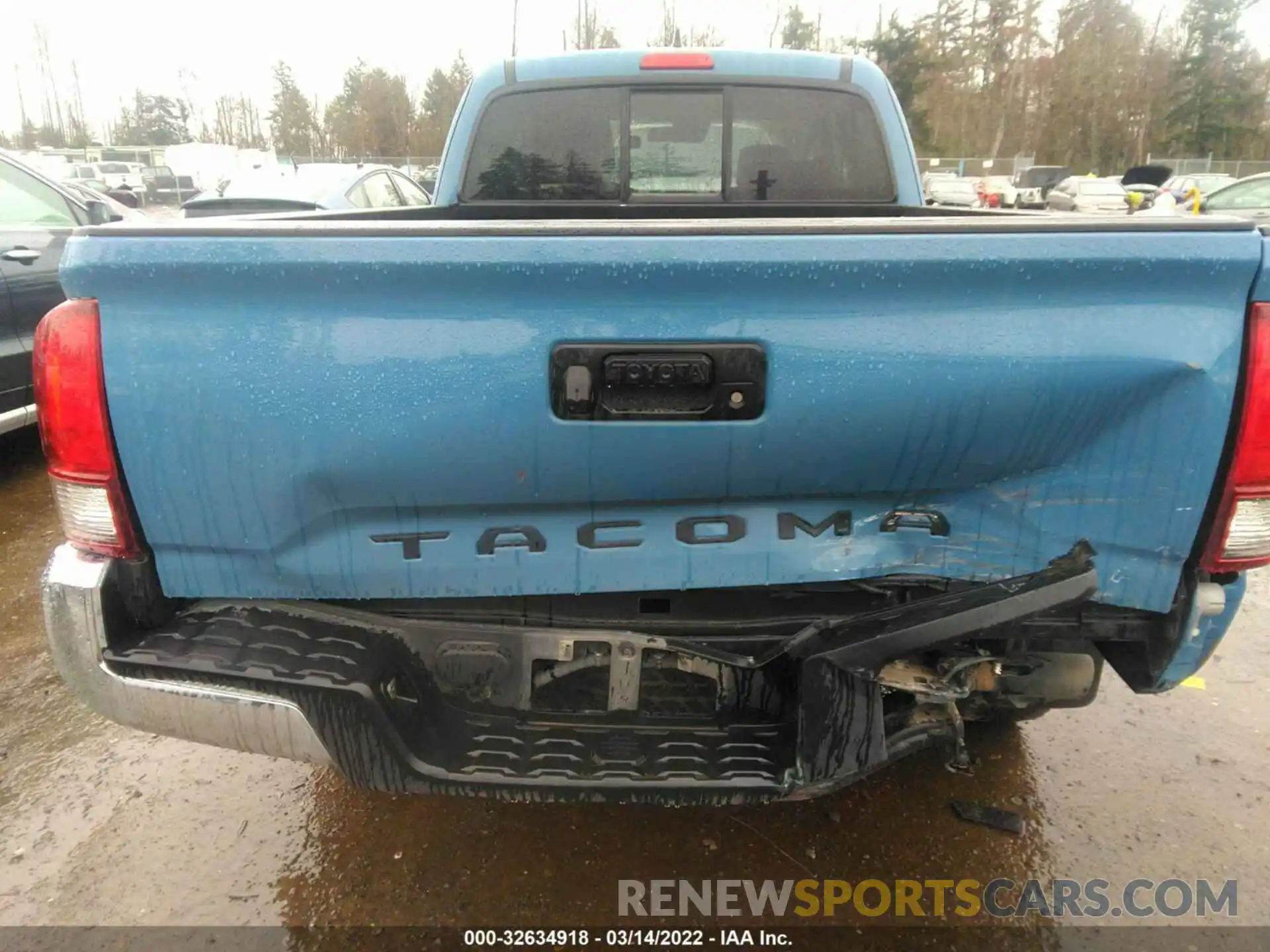 6 Photograph of a damaged car 5TFRX5GN1KX150243 TOYOTA TACOMA 2WD 2019