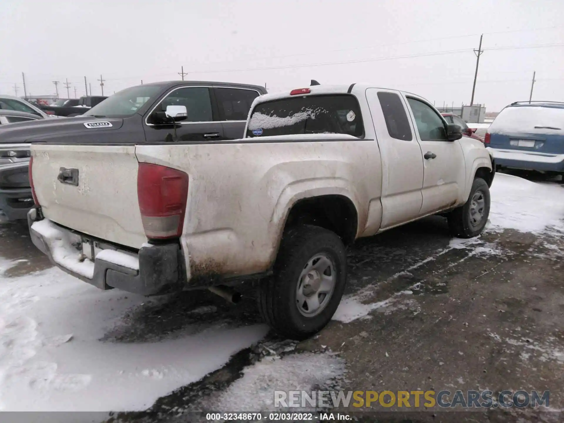 4 Фотография поврежденного автомобиля 5TFRX5GN1KX159282 TOYOTA TACOMA 2WD 2019