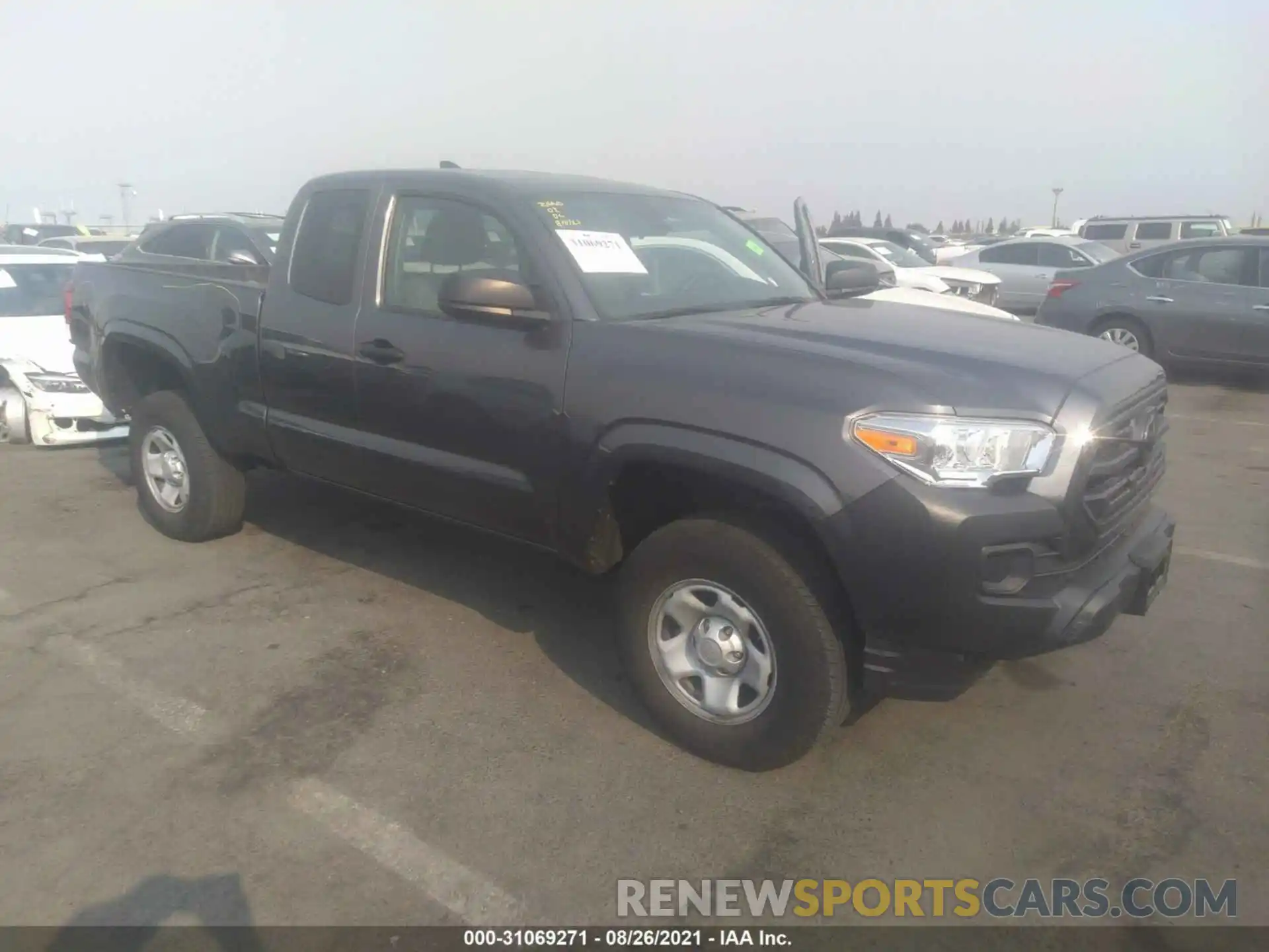 1 Photograph of a damaged car 5TFRX5GN1KX159878 TOYOTA TACOMA 2WD 2019