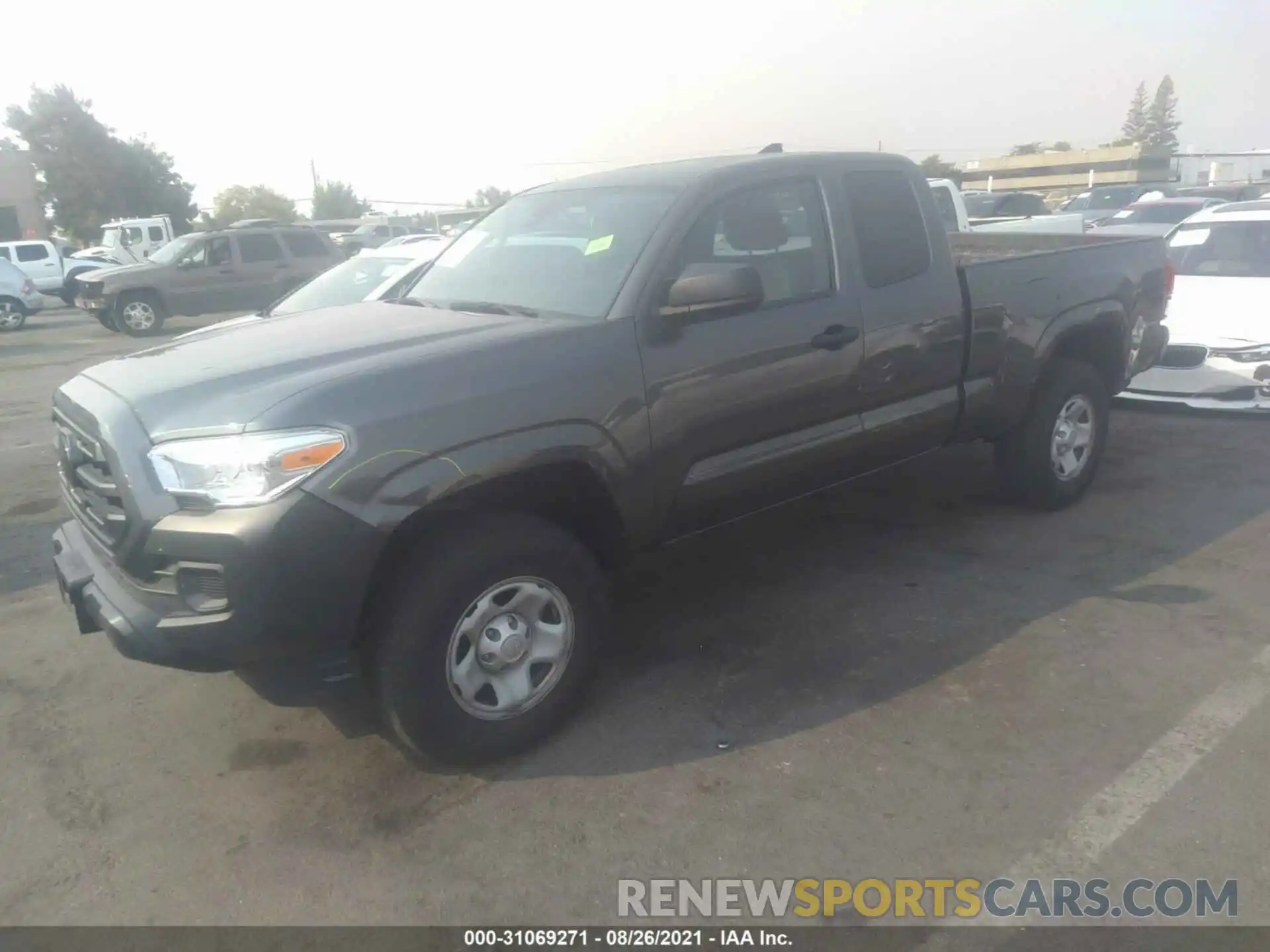 2 Photograph of a damaged car 5TFRX5GN1KX159878 TOYOTA TACOMA 2WD 2019