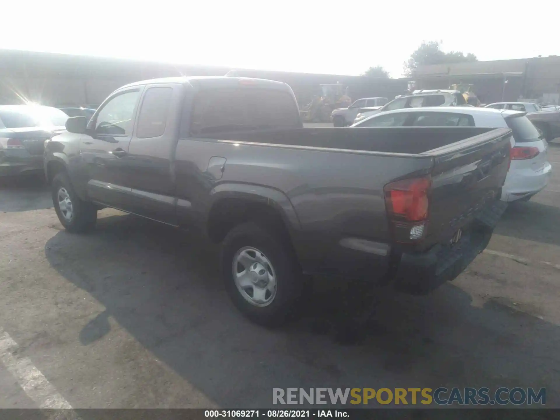 3 Photograph of a damaged car 5TFRX5GN1KX159878 TOYOTA TACOMA 2WD 2019