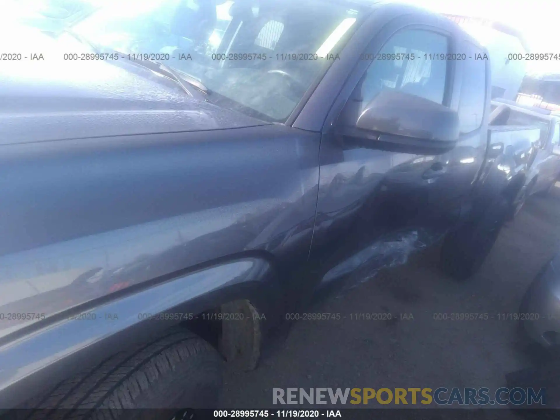 6 Photograph of a damaged car 5TFRX5GN1KX161274 TOYOTA TACOMA 2WD 2019