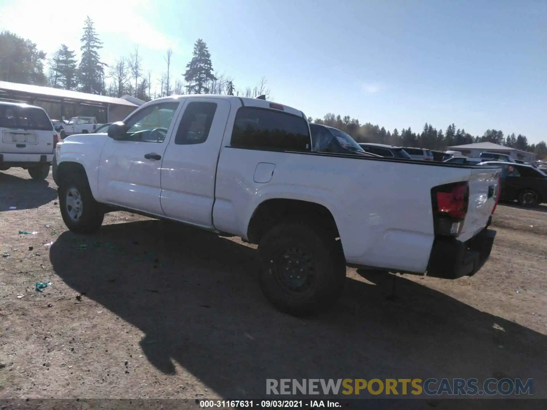 3 Photograph of a damaged car 5TFRX5GN2KX139445 TOYOTA TACOMA 2WD 2019