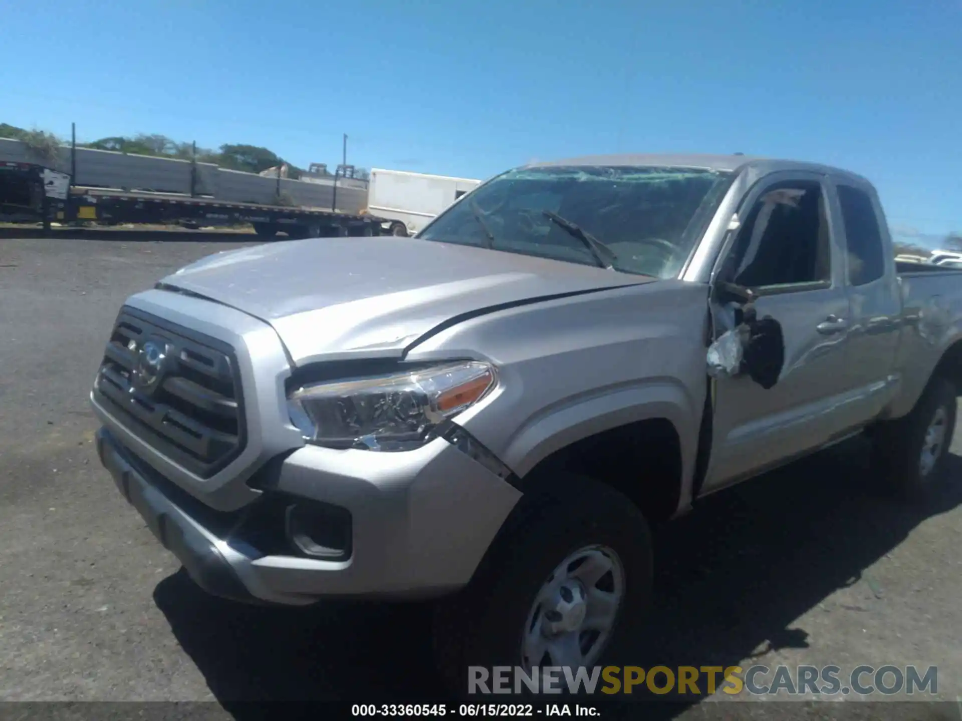 6 Photograph of a damaged car 5TFRX5GN2KX146329 TOYOTA TACOMA 2WD 2019