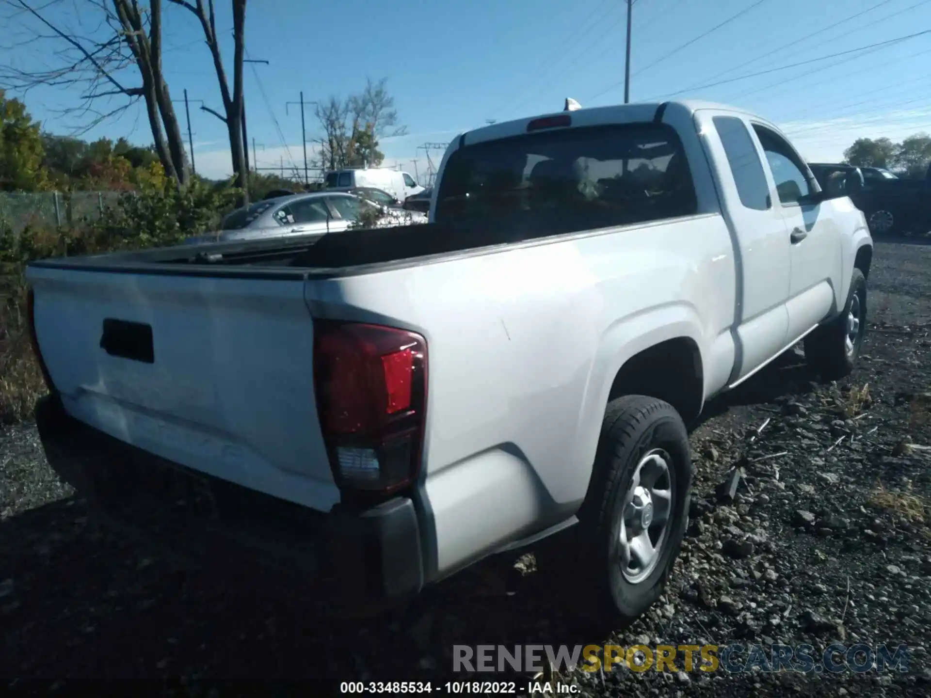 4 Фотография поврежденного автомобиля 5TFRX5GN2KX147688 TOYOTA TACOMA 2WD 2019