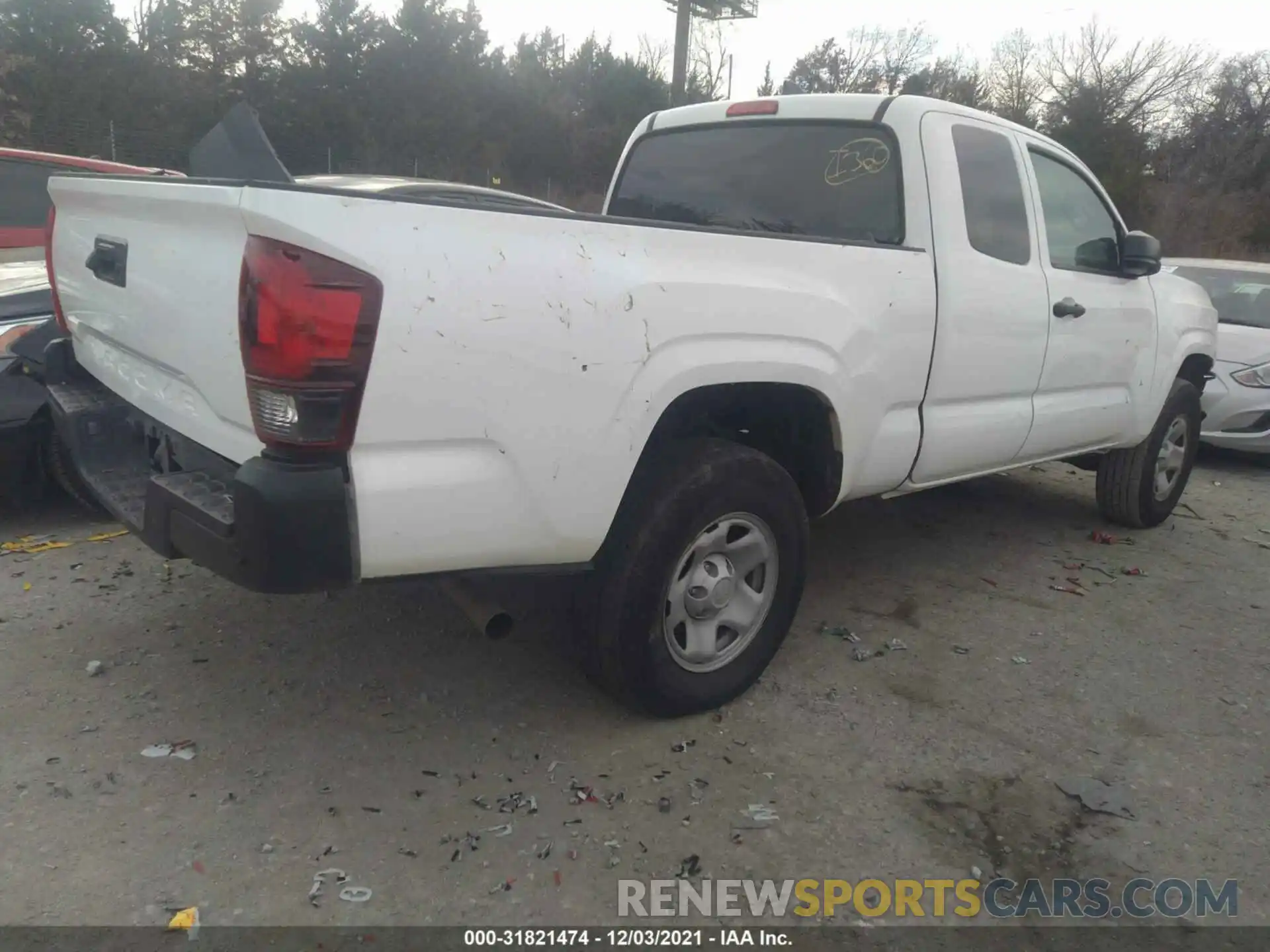 4 Photograph of a damaged car 5TFRX5GN2KX154222 TOYOTA TACOMA 2WD 2019