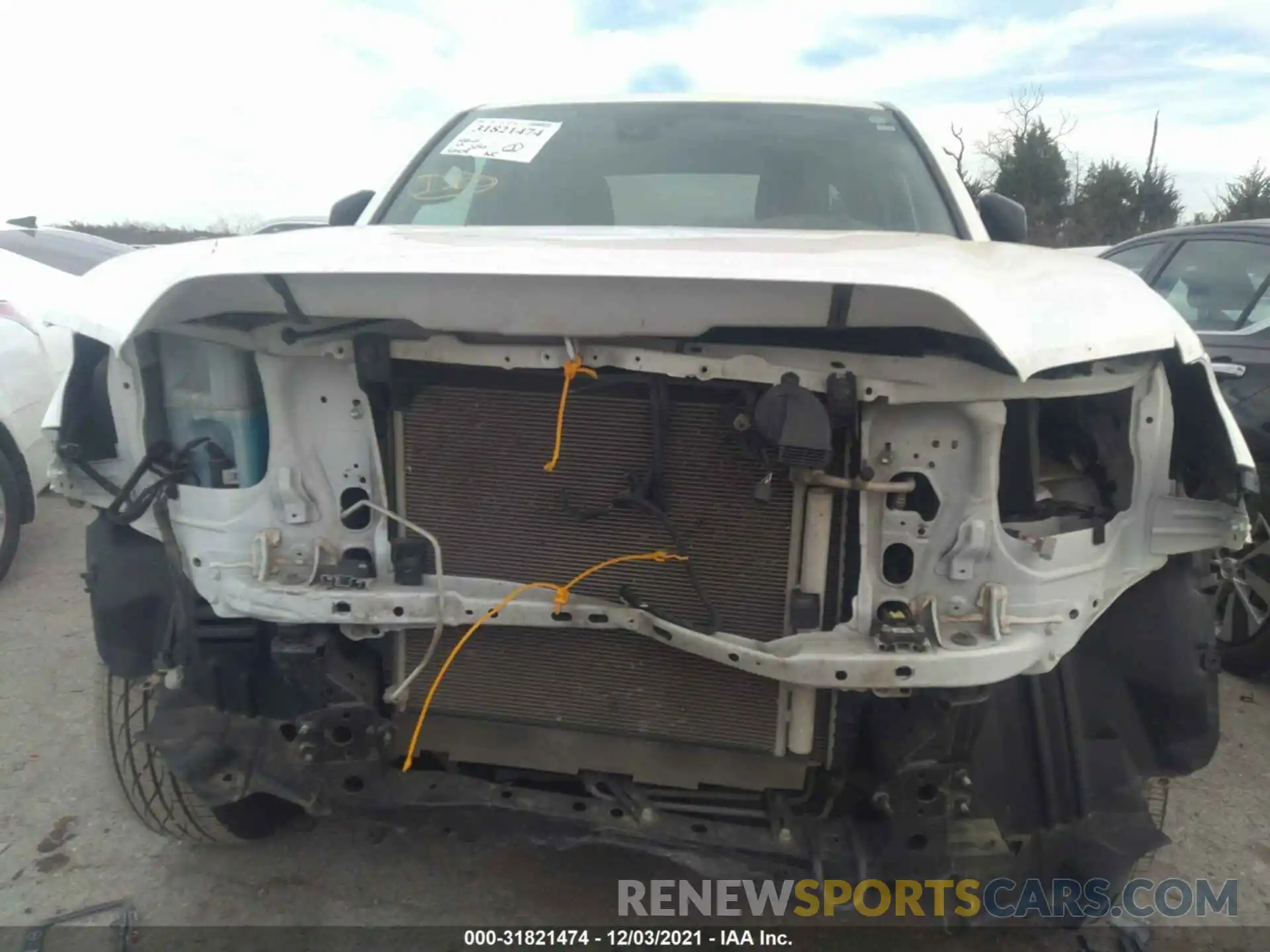 6 Photograph of a damaged car 5TFRX5GN2KX154222 TOYOTA TACOMA 2WD 2019