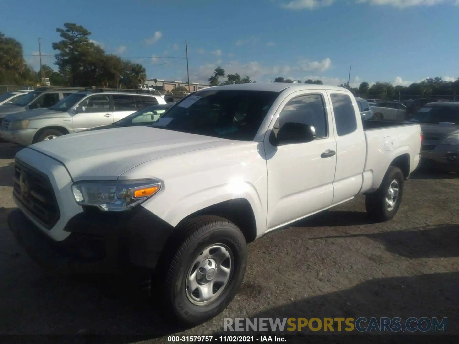 2 Photograph of a damaged car 5TFRX5GN2KX159047 TOYOTA TACOMA 2WD 2019