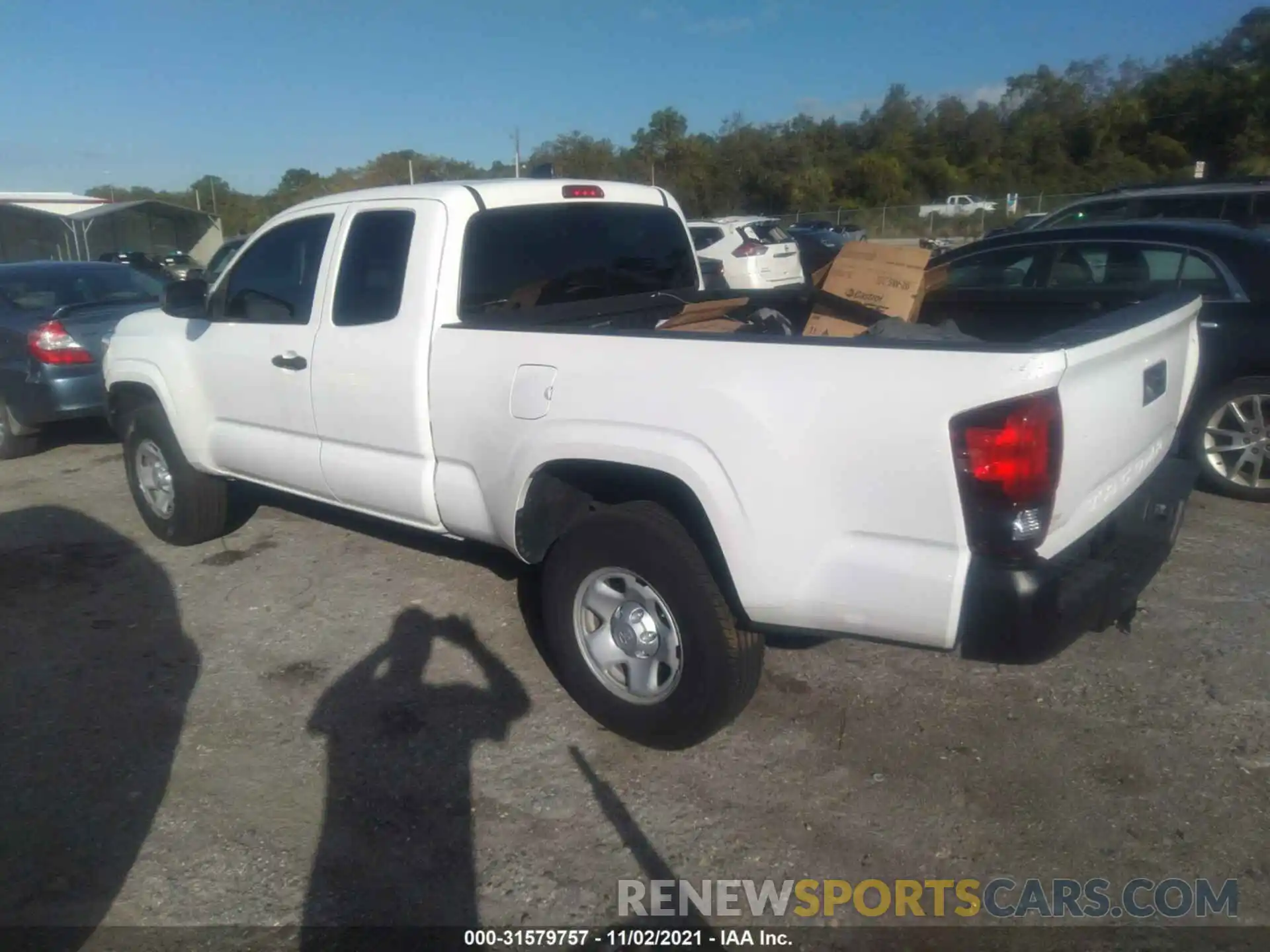 3 Photograph of a damaged car 5TFRX5GN2KX159047 TOYOTA TACOMA 2WD 2019