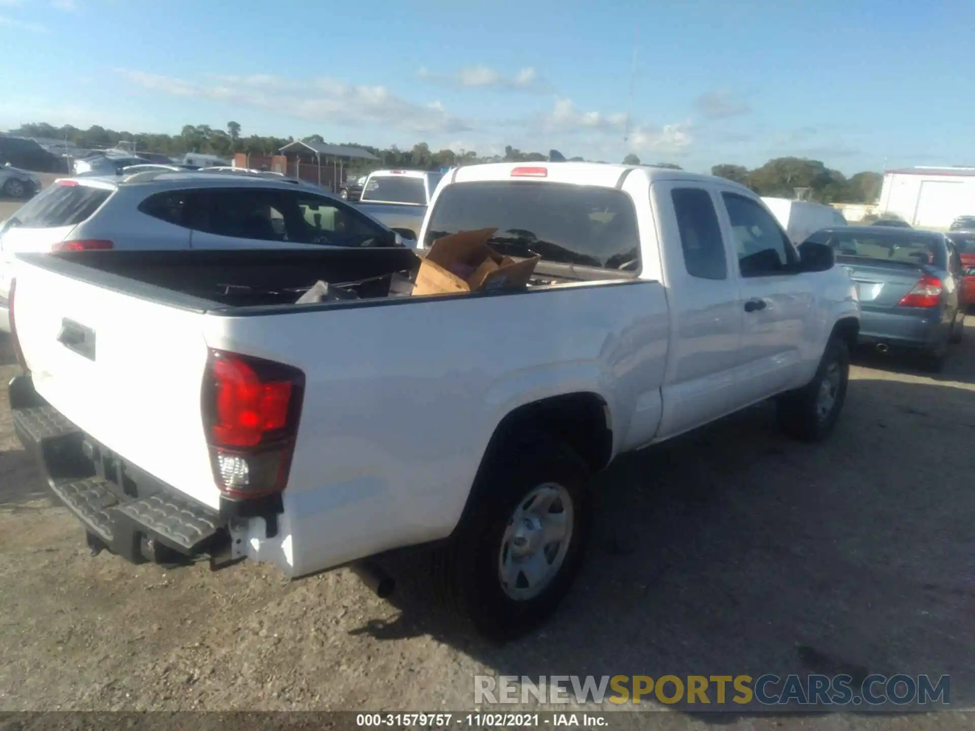 4 Photograph of a damaged car 5TFRX5GN2KX159047 TOYOTA TACOMA 2WD 2019