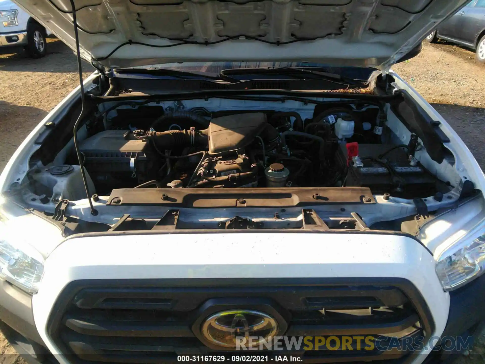 10 Photograph of a damaged car 5TFRX5GN3KX144847 TOYOTA TACOMA 2WD 2019