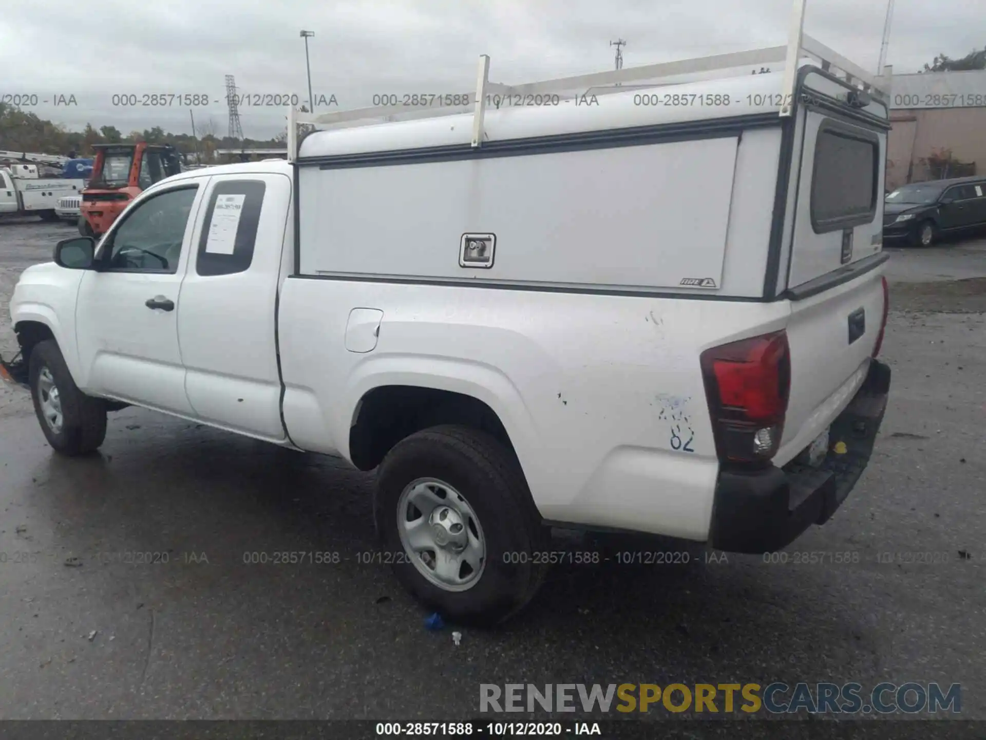 3 Photograph of a damaged car 5TFRX5GN3KX146243 TOYOTA TACOMA 2WD 2019