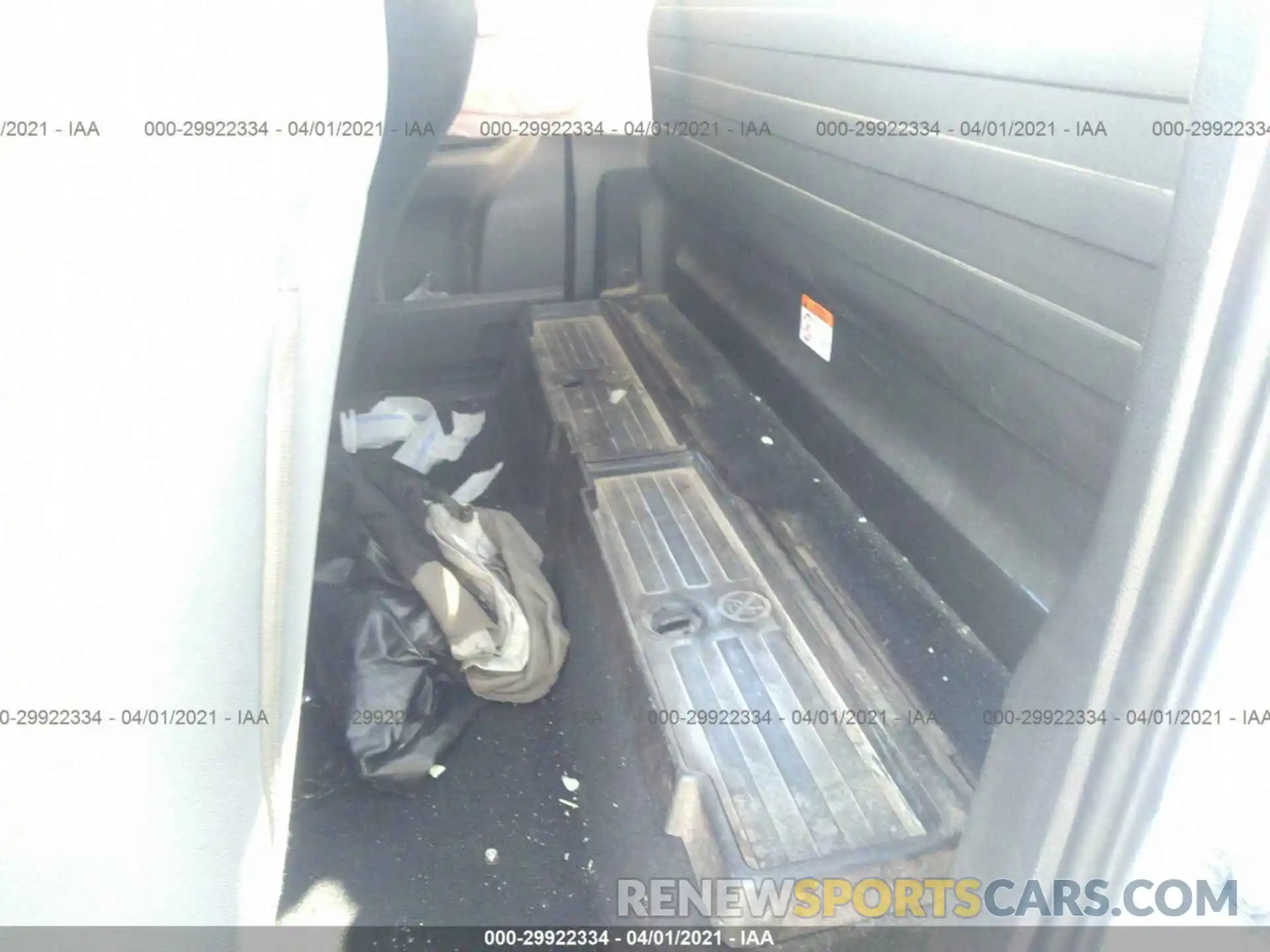 8 Photograph of a damaged car 5TFRX5GN3KX161325 TOYOTA TACOMA 2WD 2019