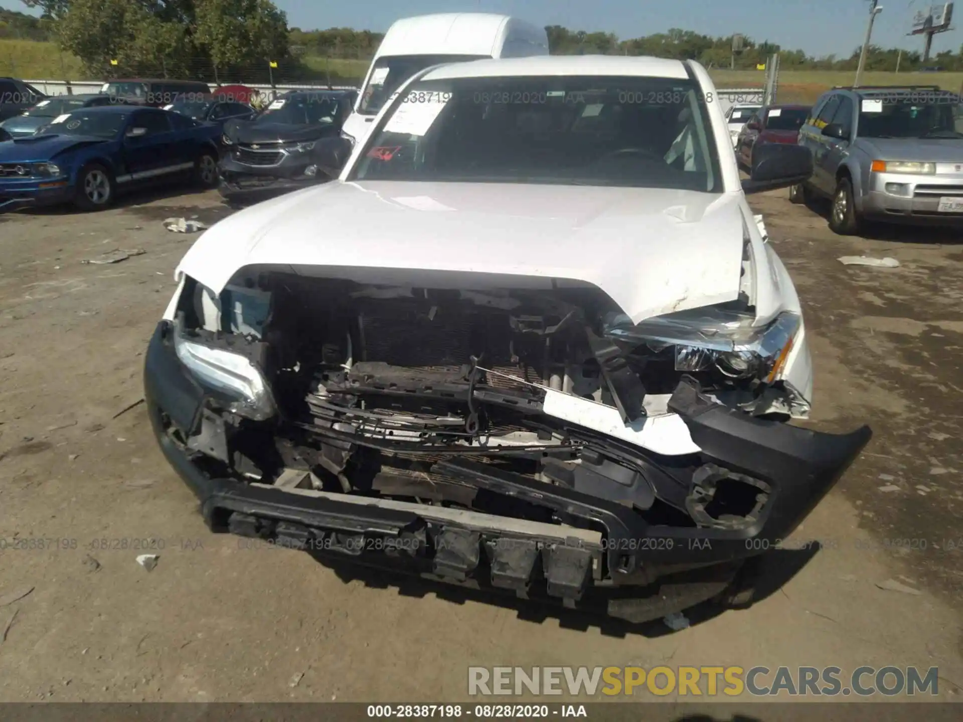 6 Photograph of a damaged car 5TFRX5GN4KX134280 TOYOTA TACOMA 2WD 2019