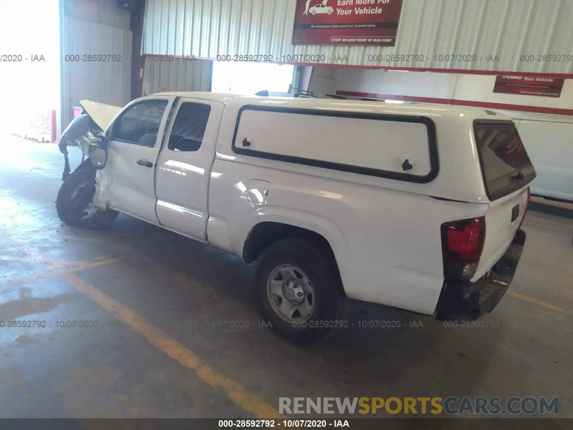 3 Photograph of a damaged car 5TFRX5GN4KX146509 TOYOTA TACOMA 2WD 2019