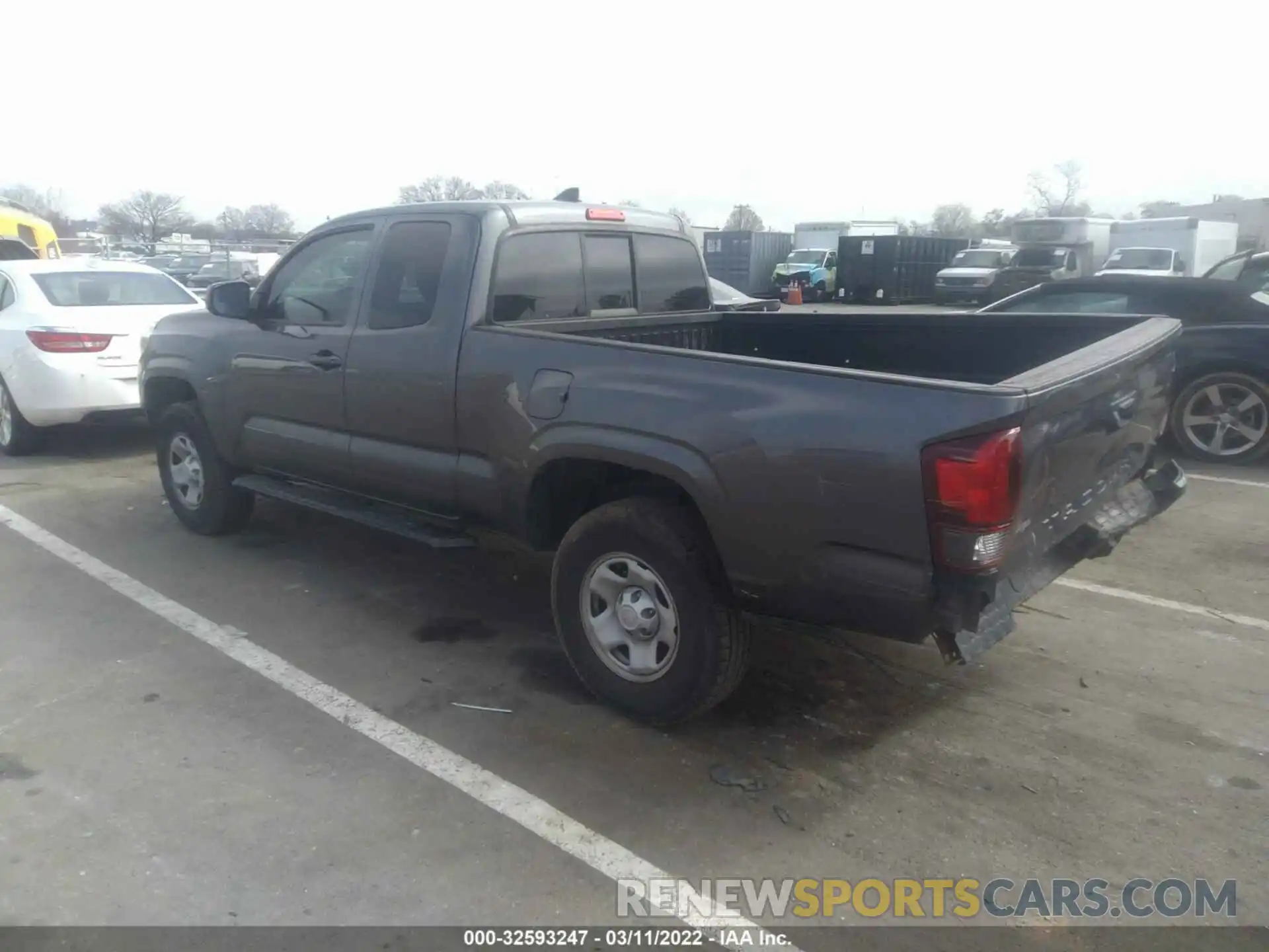 3 Photograph of a damaged car 5TFRX5GN4KX153783 TOYOTA TACOMA 2WD 2019