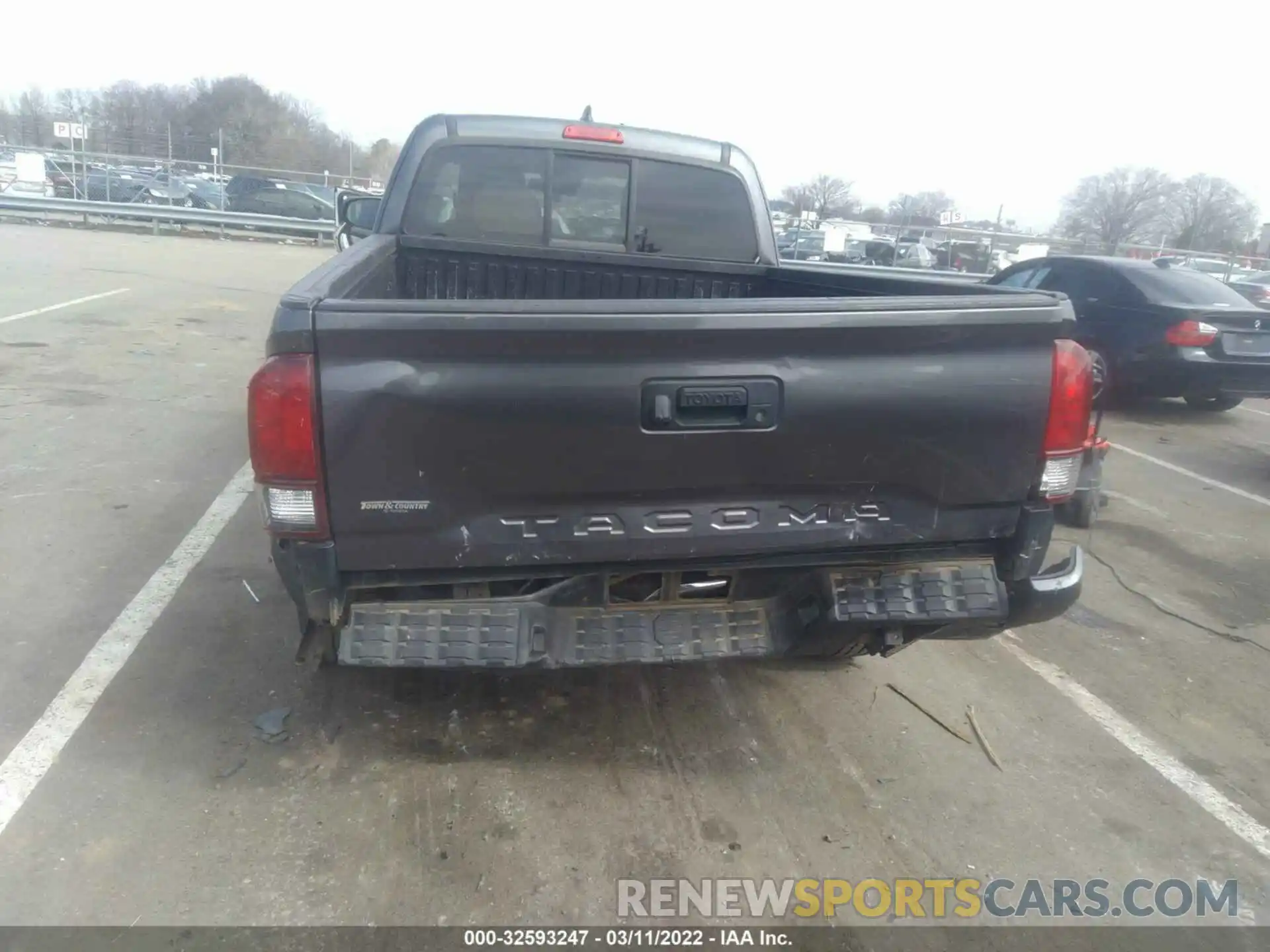 6 Photograph of a damaged car 5TFRX5GN4KX153783 TOYOTA TACOMA 2WD 2019