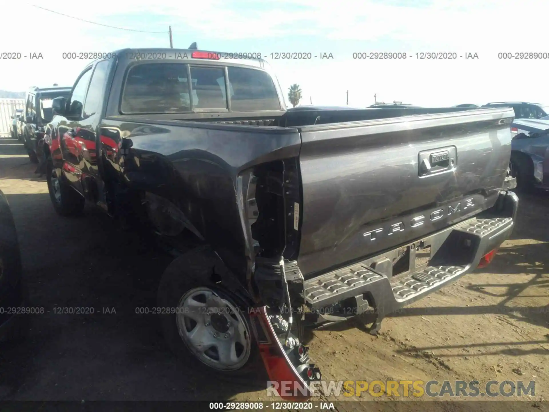 3 Photograph of a damaged car 5TFRX5GN4KX160510 TOYOTA TACOMA 2WD 2019