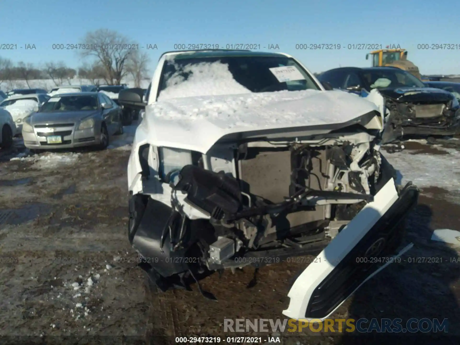 6 Photograph of a damaged car 5TFRX5GN5KX139908 TOYOTA TACOMA 2WD 2019