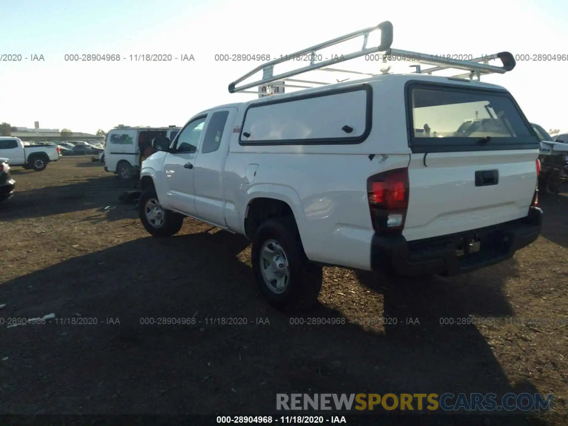 3 Photograph of a damaged car 5TFRX5GN5KX144509 TOYOTA TACOMA 2WD 2019