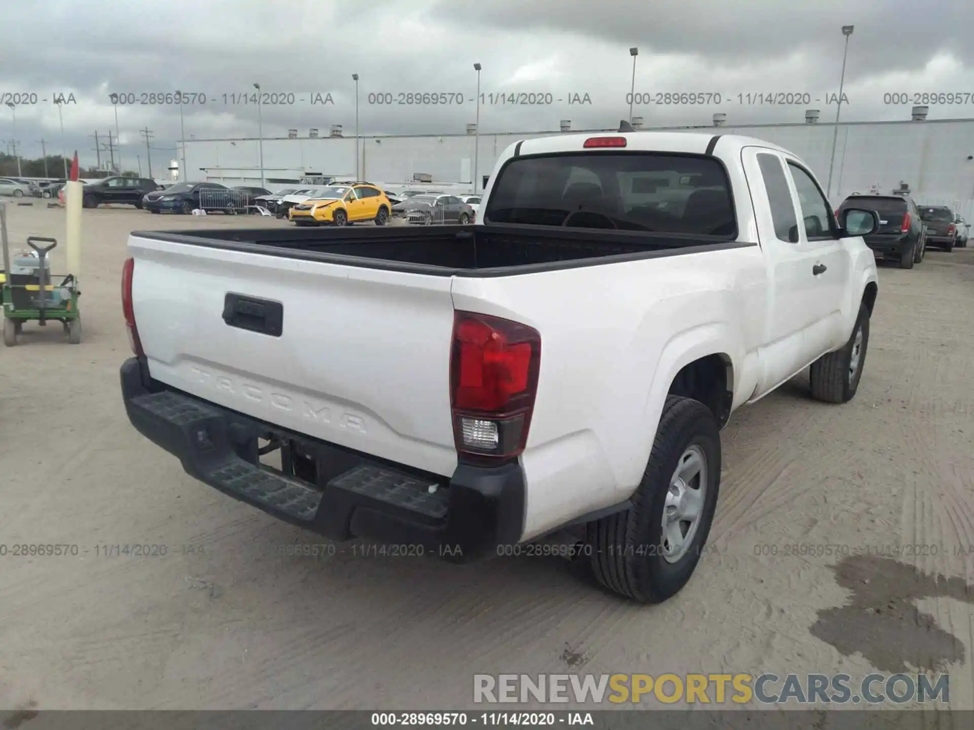 4 Photograph of a damaged car 5TFRX5GN5KX145515 TOYOTA TACOMA 2WD 2019