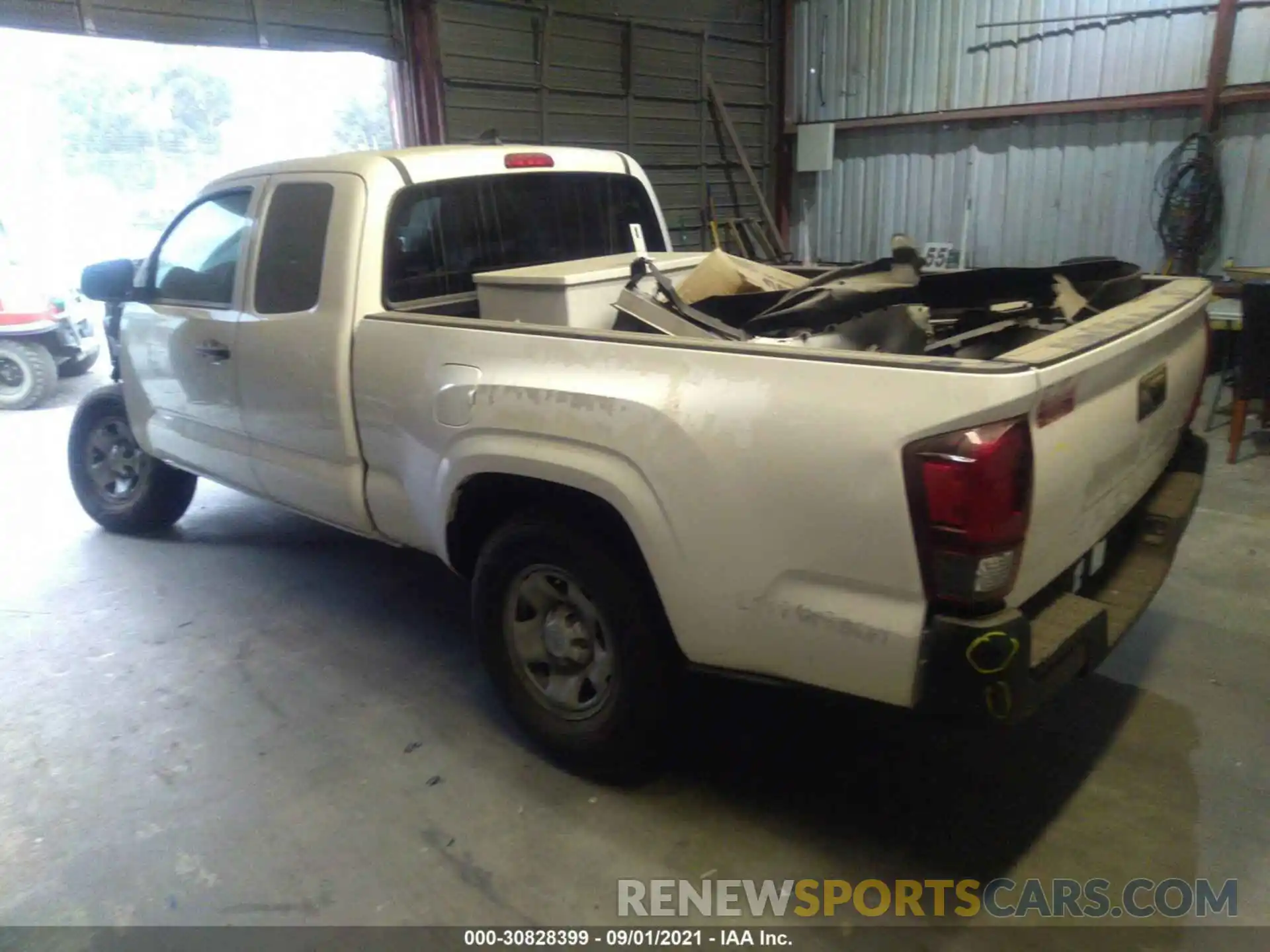 3 Photograph of a damaged car 5TFRX5GN5KX145613 TOYOTA TACOMA 2WD 2019