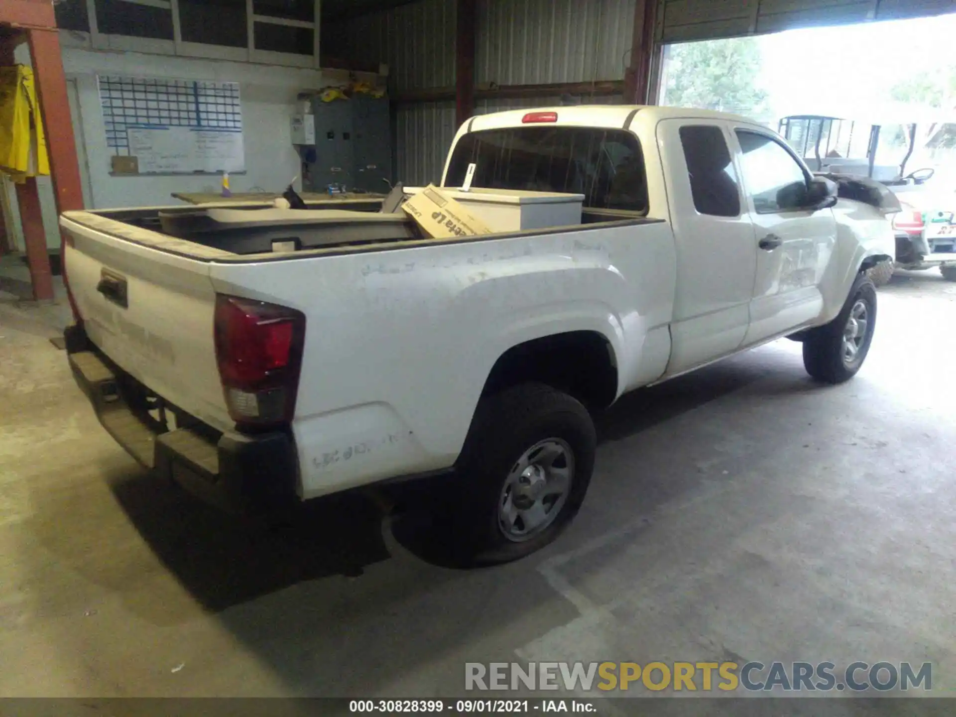 4 Photograph of a damaged car 5TFRX5GN5KX145613 TOYOTA TACOMA 2WD 2019